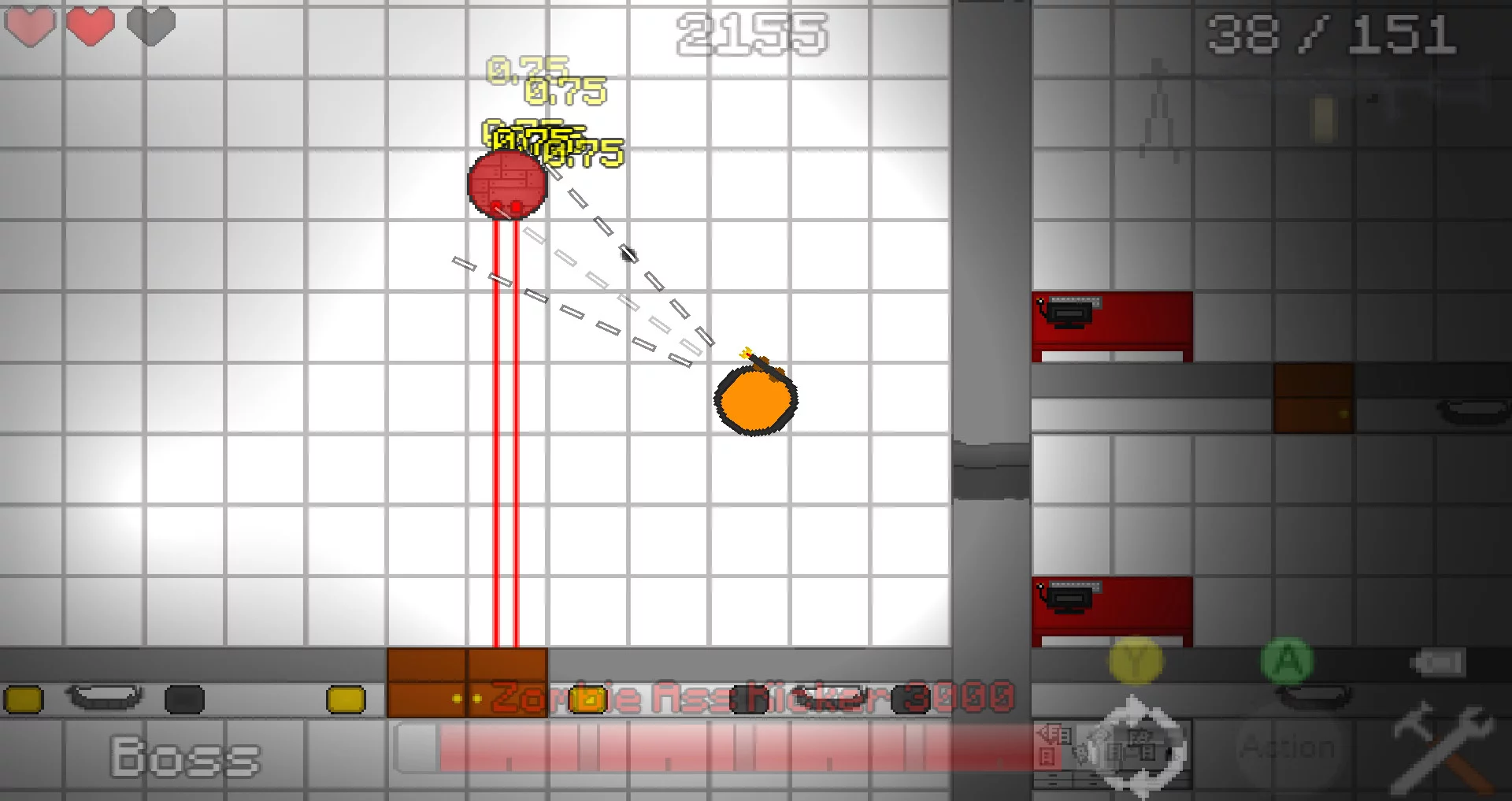 Изображение игры: Zombie Cubes