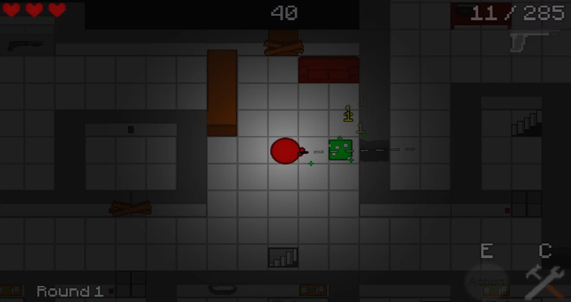 Изображение игры: Zombie Cubes