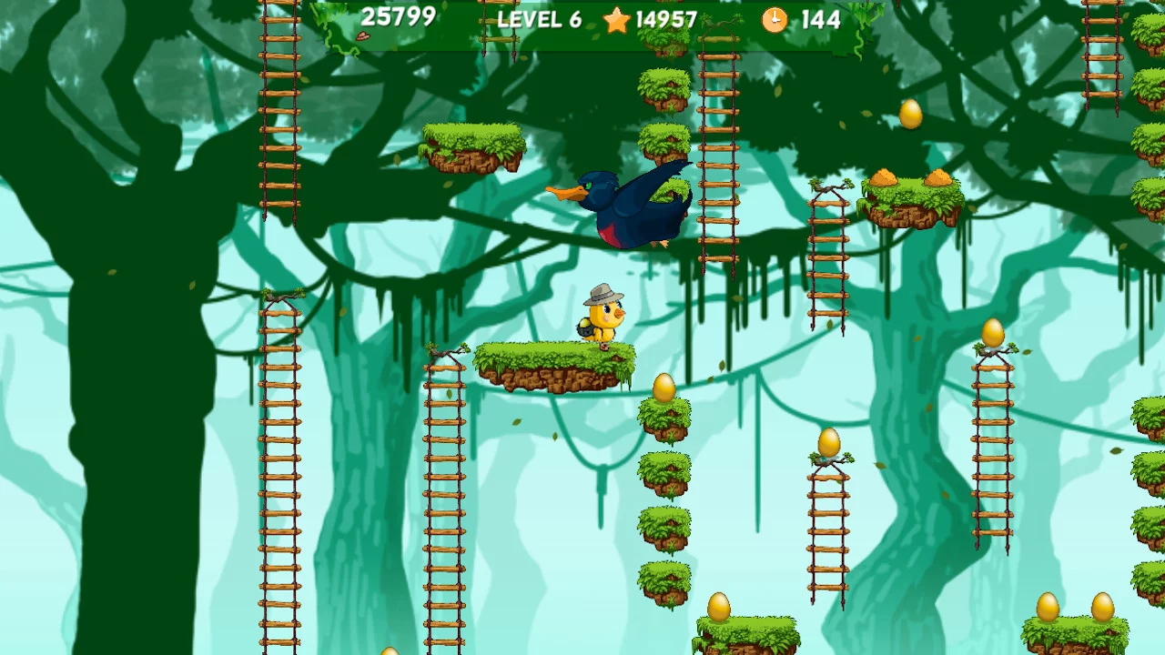 Изображение игры: Chuckie Egg 2017 Challenges