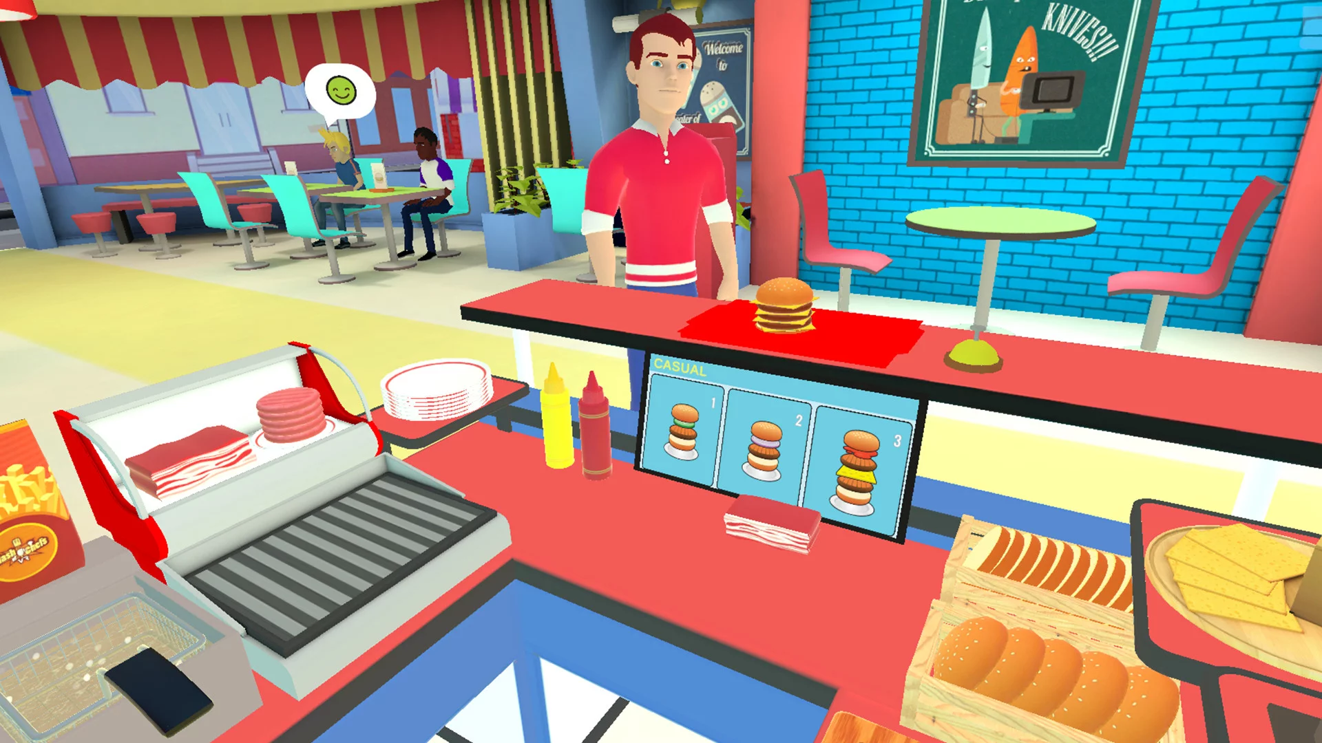 Изображение игры: Clash of Chefs VR