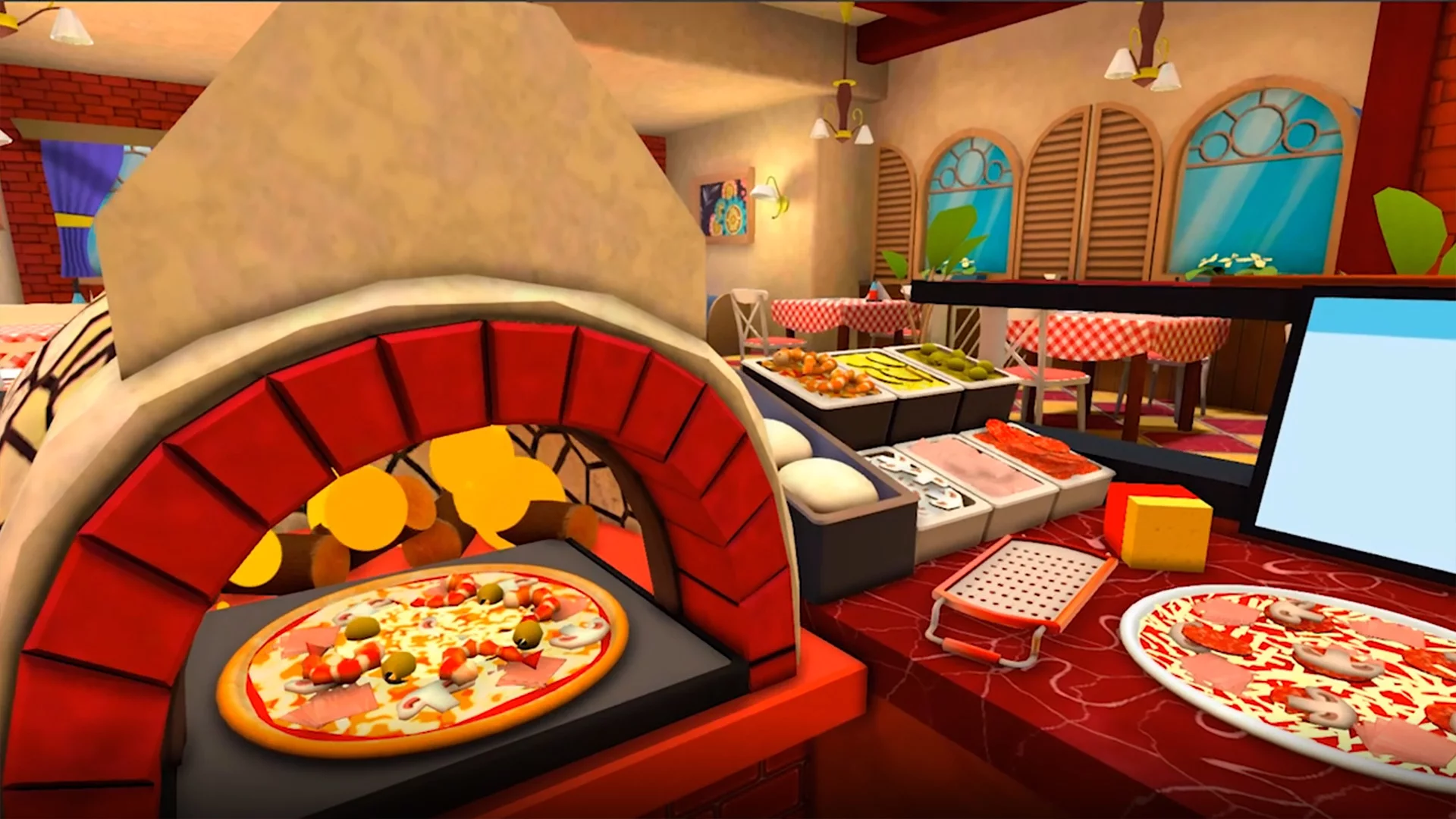 Изображение игры: Clash of Chefs VR