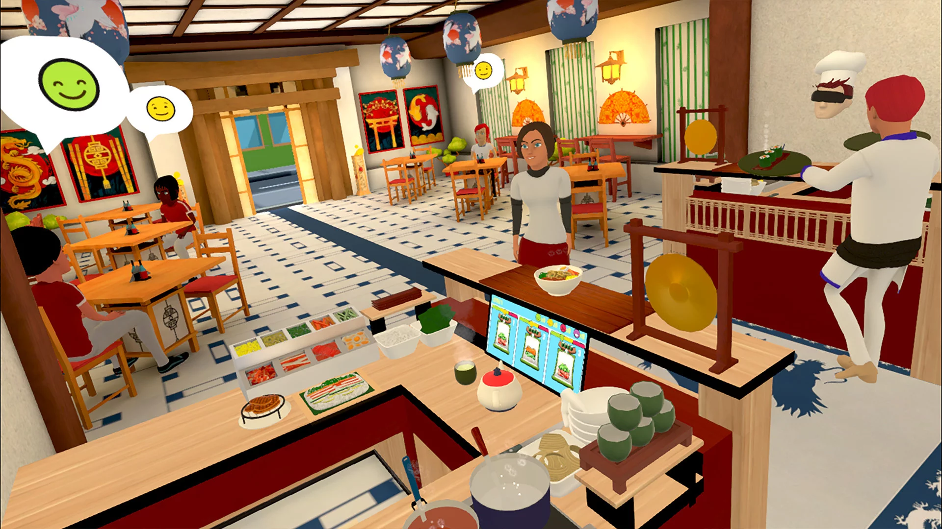Изображение игры: Clash of Chefs VR
