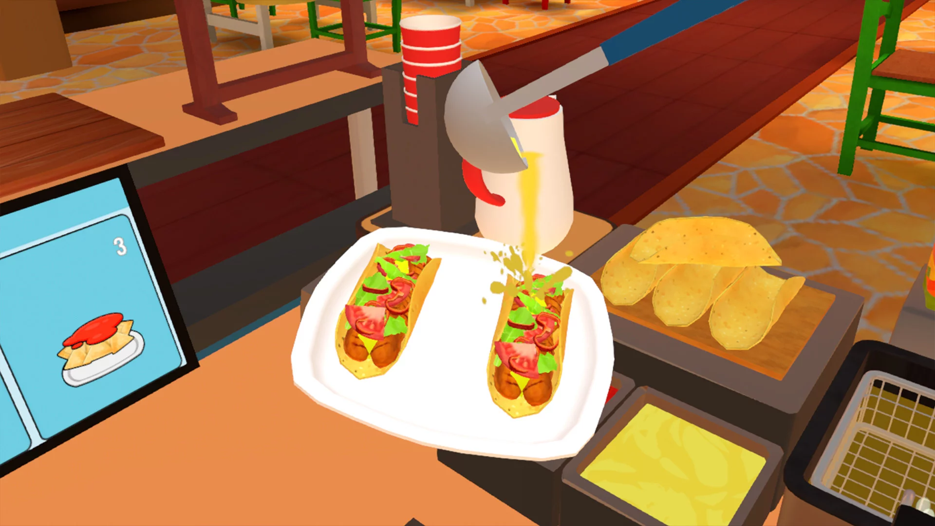 Изображение игры: Clash of Chefs VR