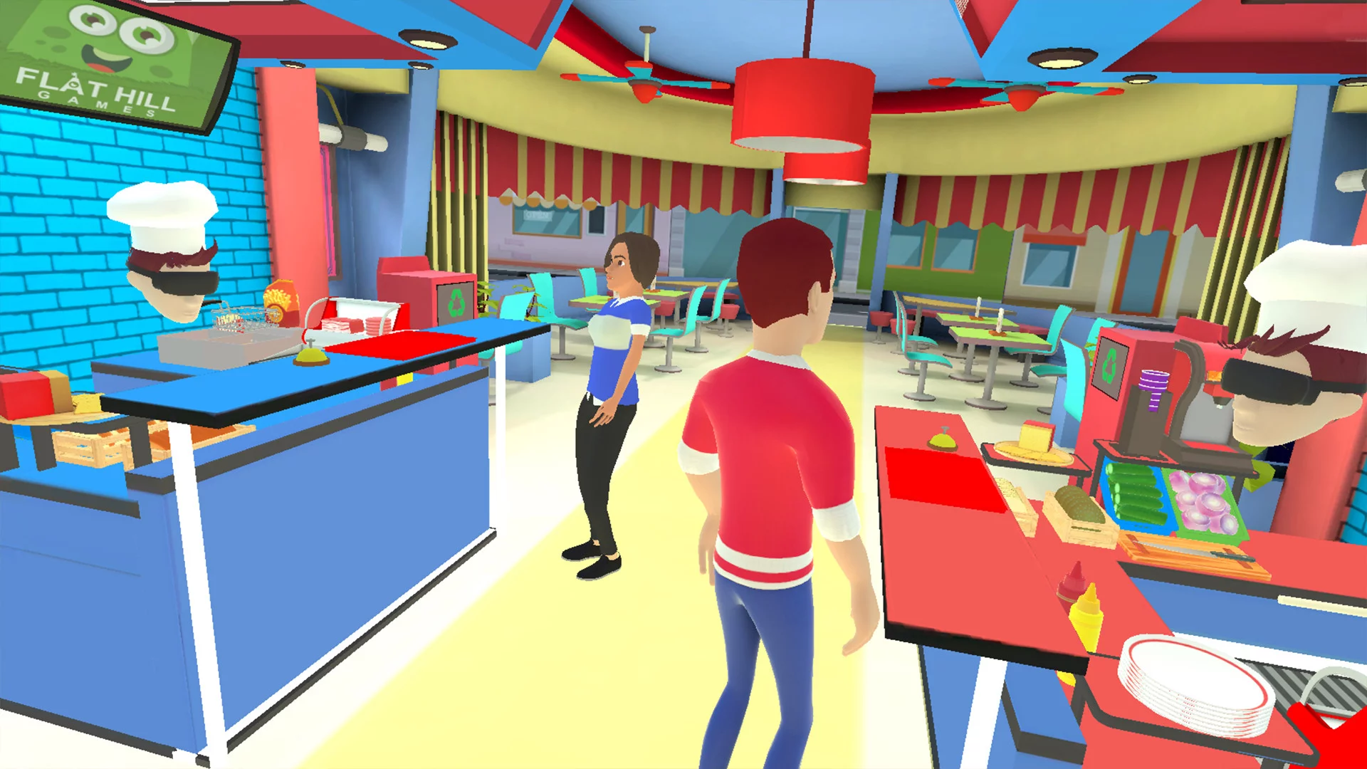 Изображение игры: Clash of Chefs VR