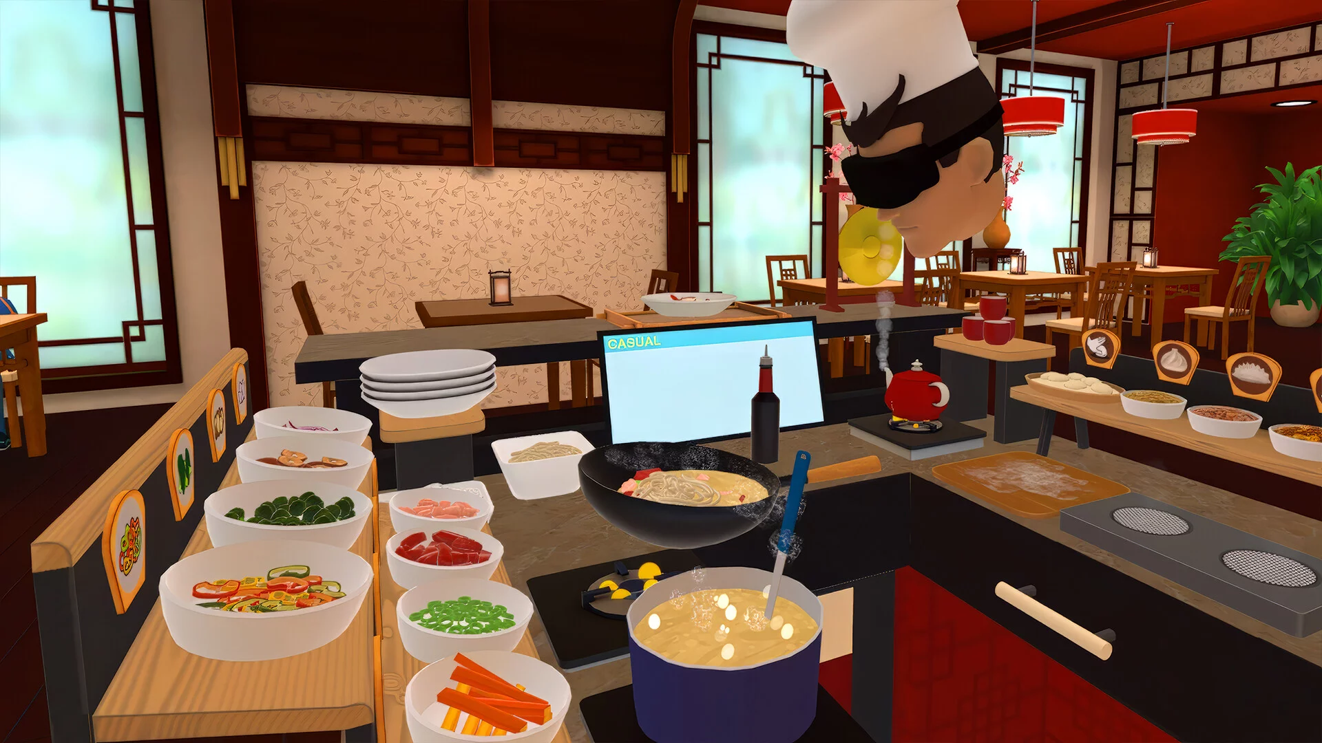 Изображение игры: Clash of Chefs VR