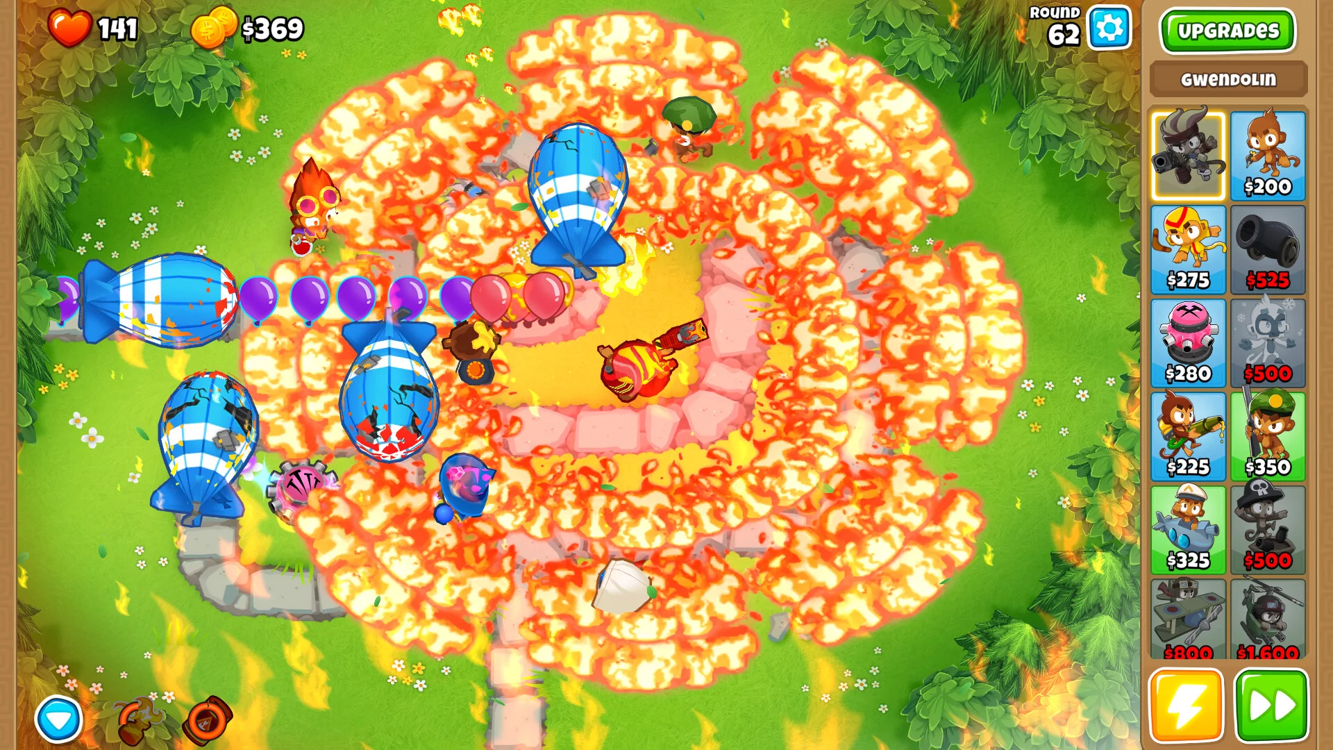 Изображение игры: Bloons TD 6