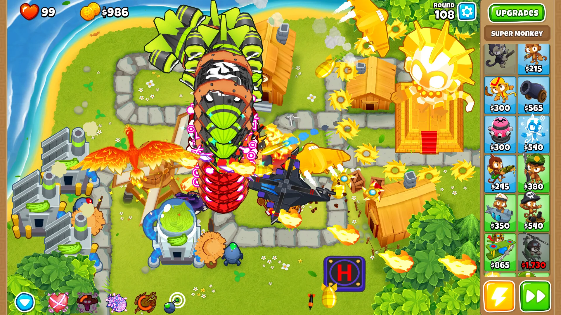 Изображение игры: Bloons TD 6
