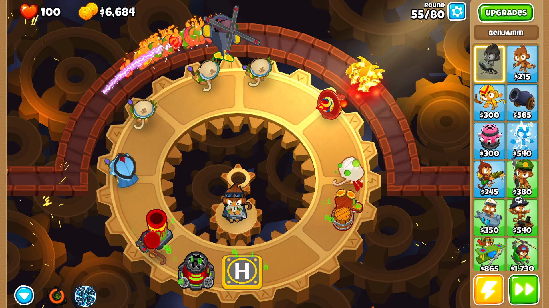 Изображение игры: Bloons TD 6