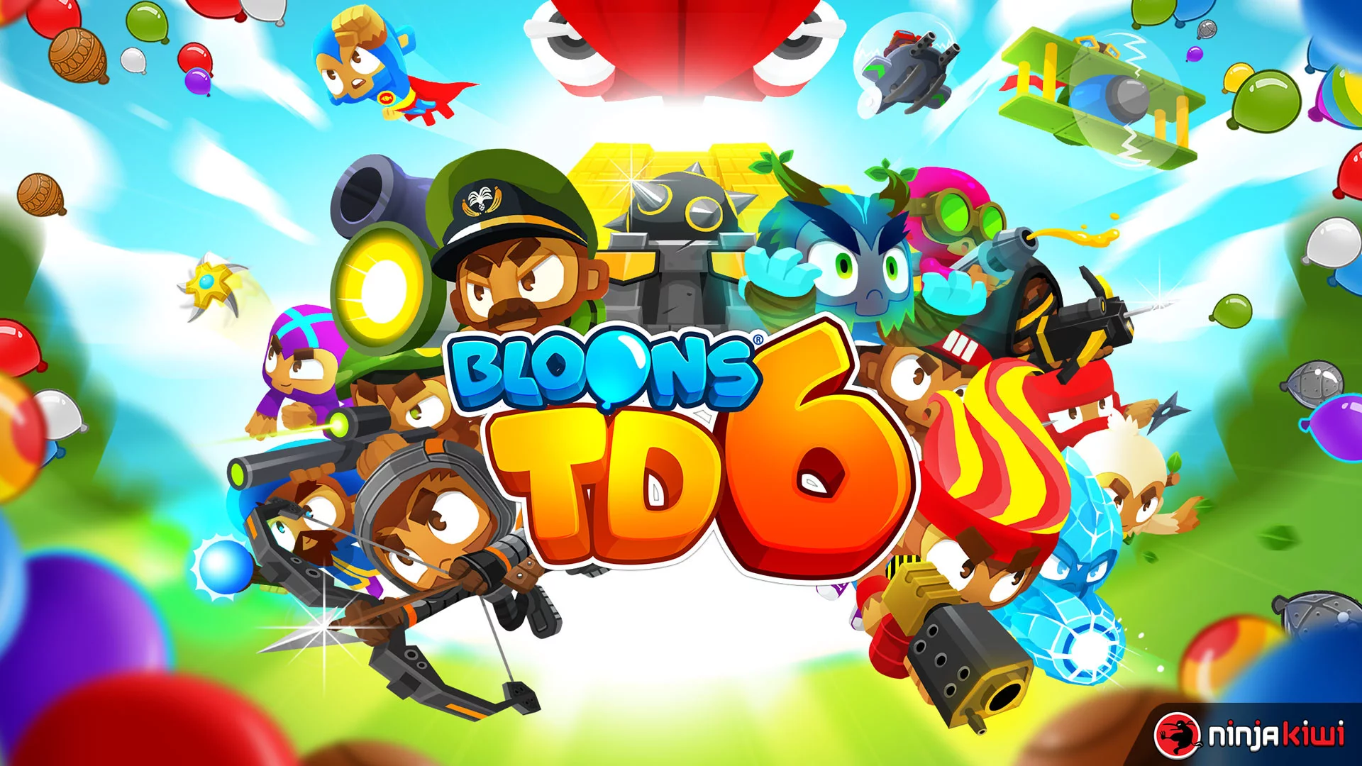 Изображение игры: Bloons TD 6