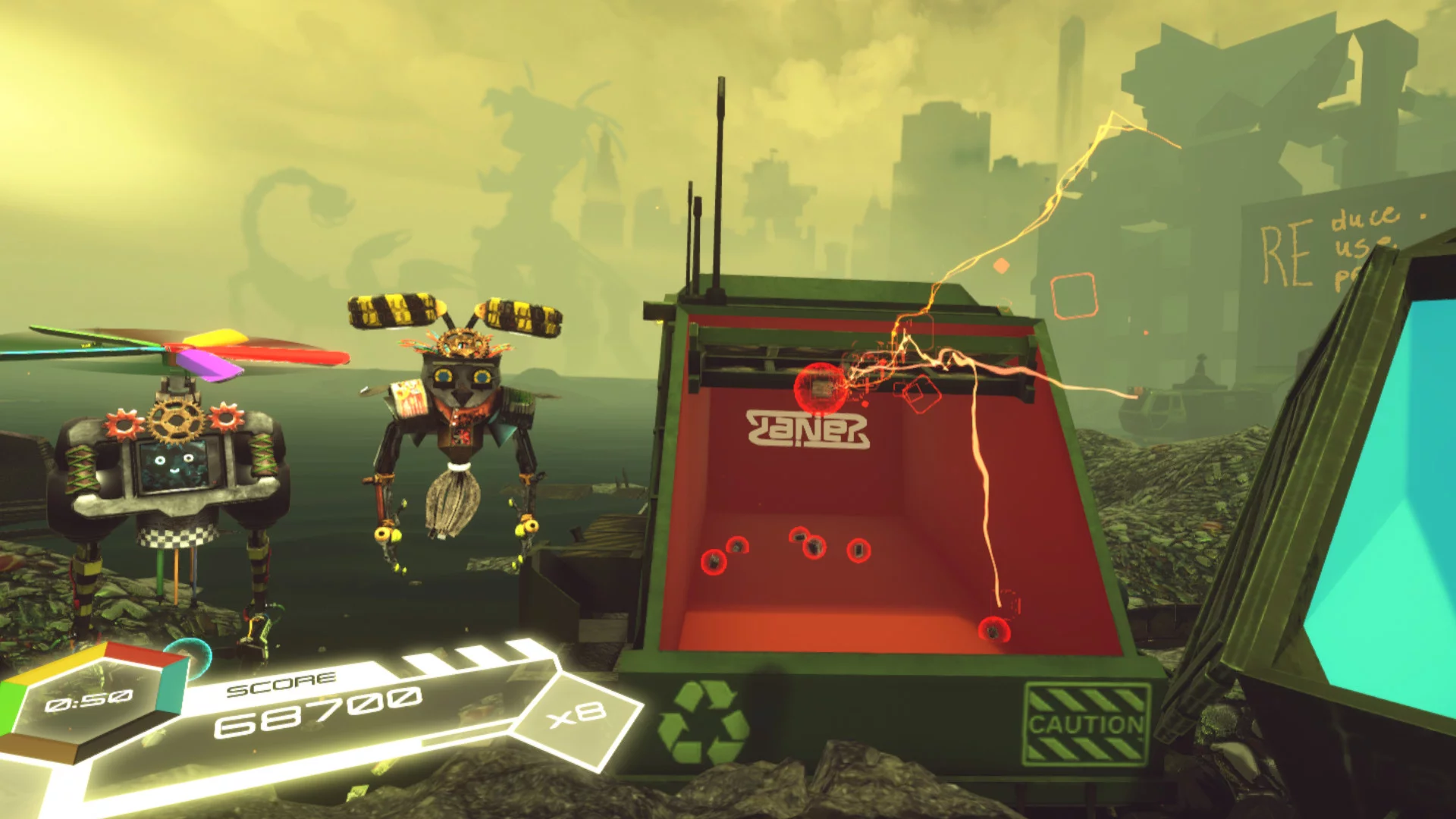 Изображение игры: Trash Rage