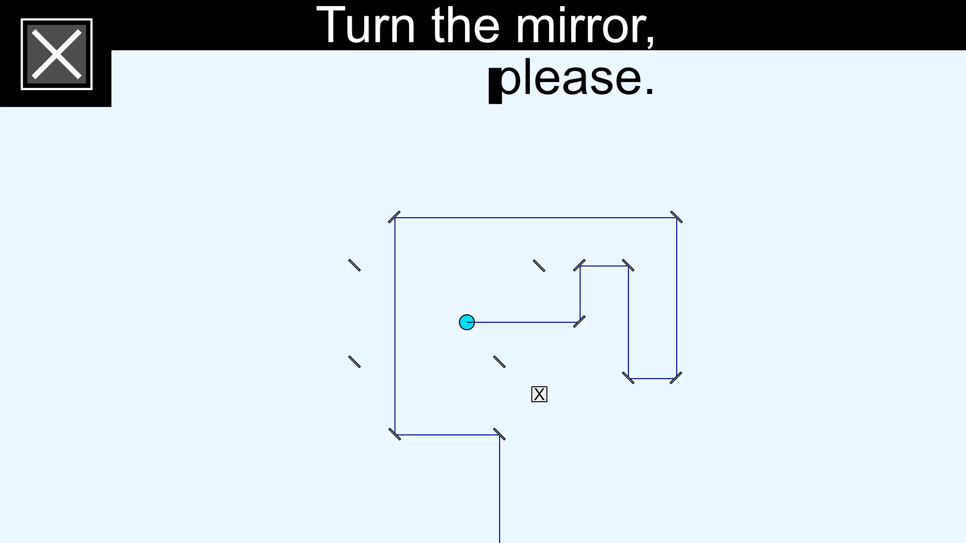 Изображение игры: Turn the mirror, please.