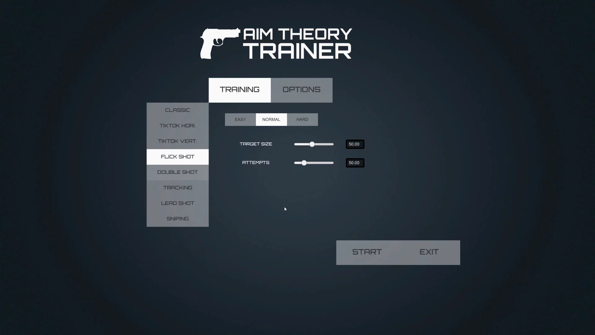 Изображение игры: Aim Theory - Trainer