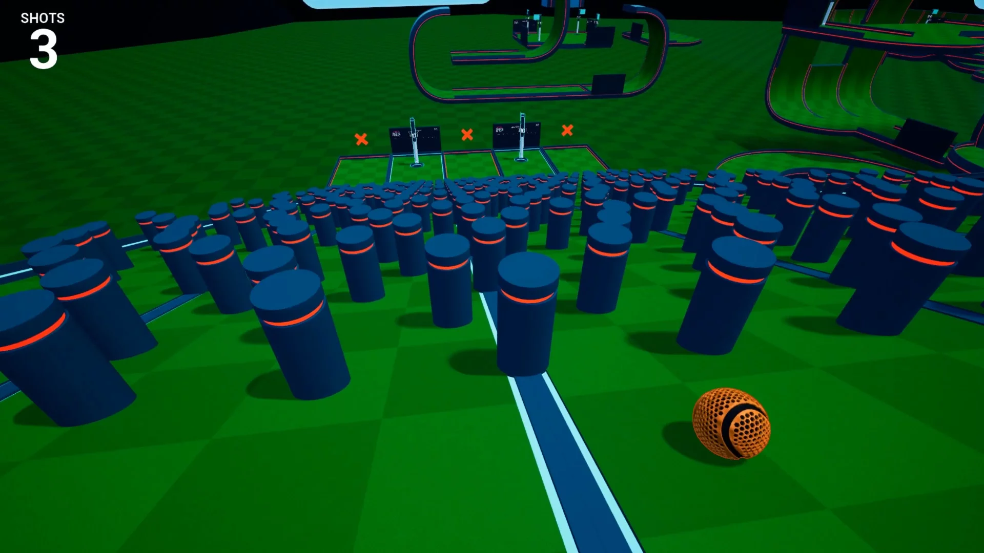 Изображение игры: Mega Punchy Golf