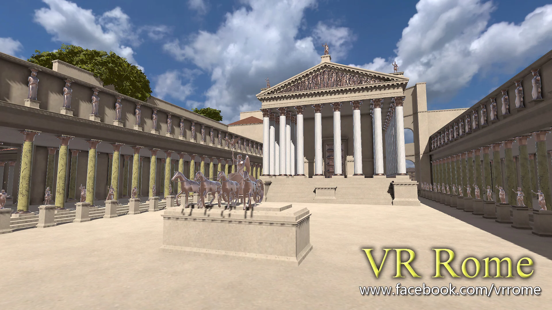 Изображение игры: VR Rome