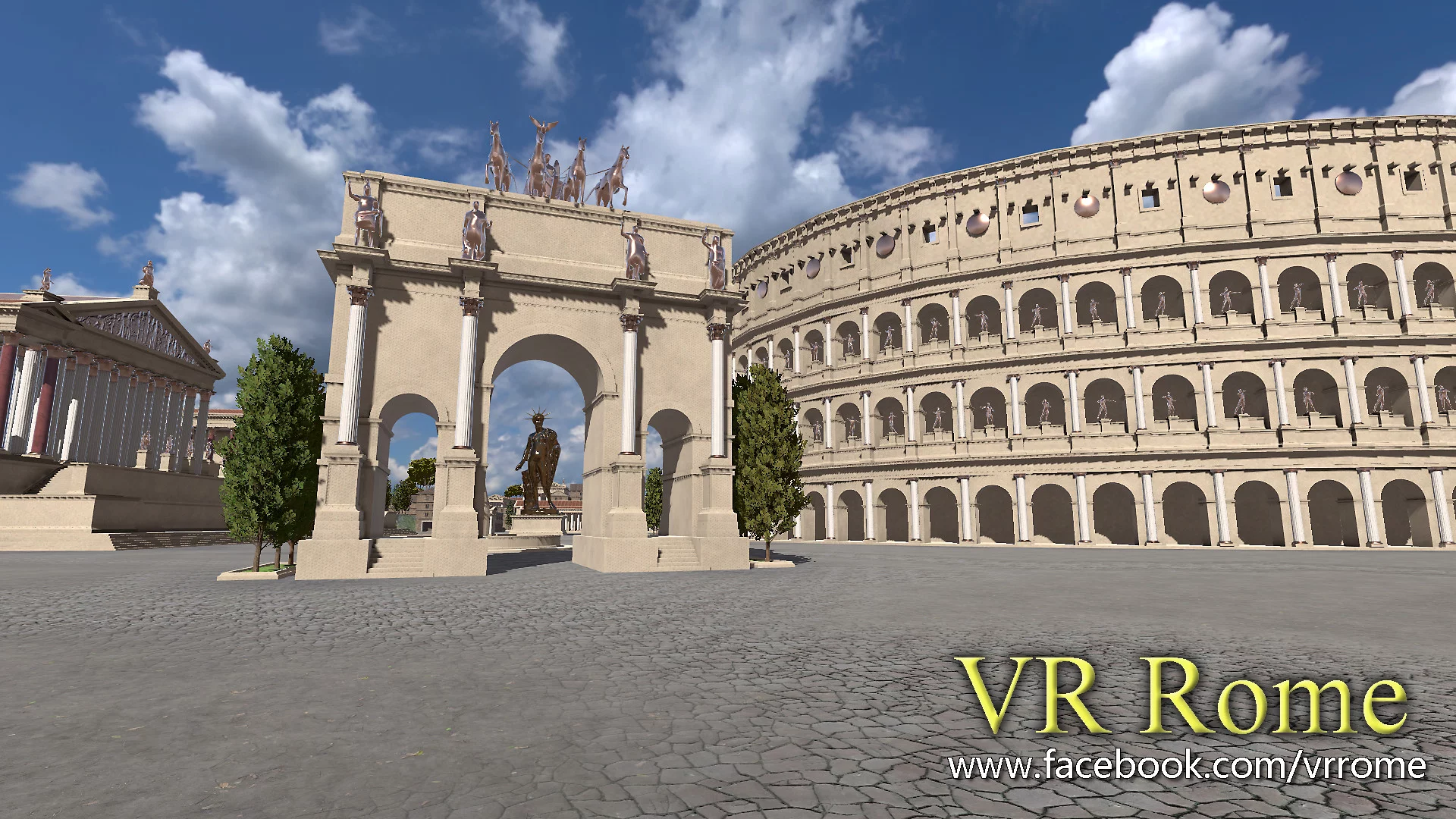 Изображение игры: VR Rome