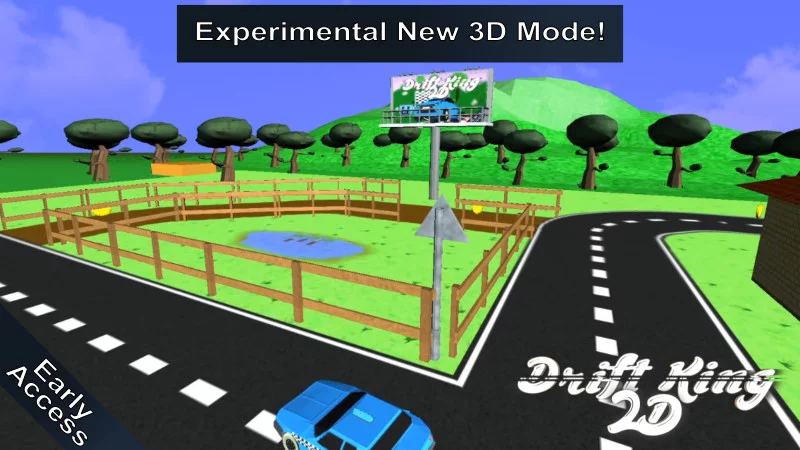 Изображение игры: DriftKing 2D