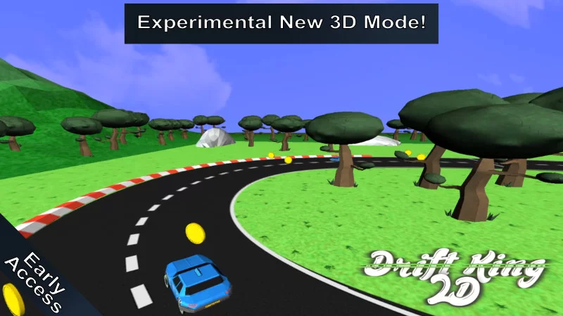 Изображение игры: DriftKing 2D