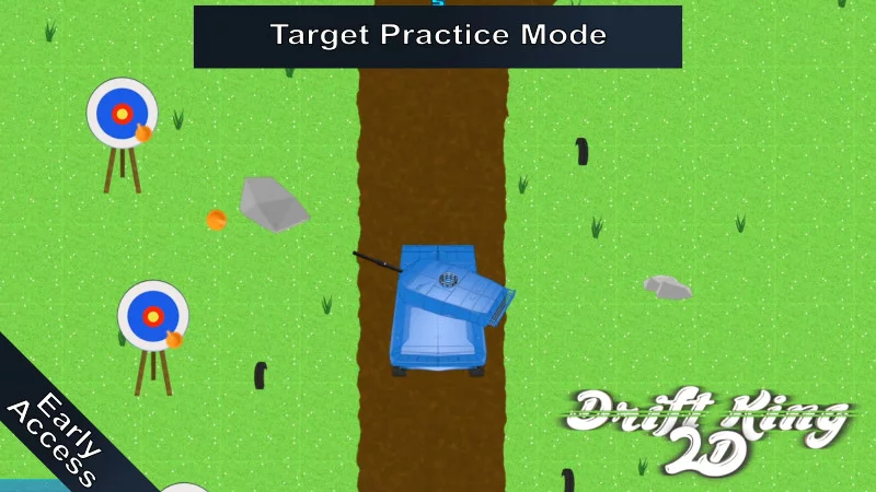 Изображение игры: DriftKing 2D