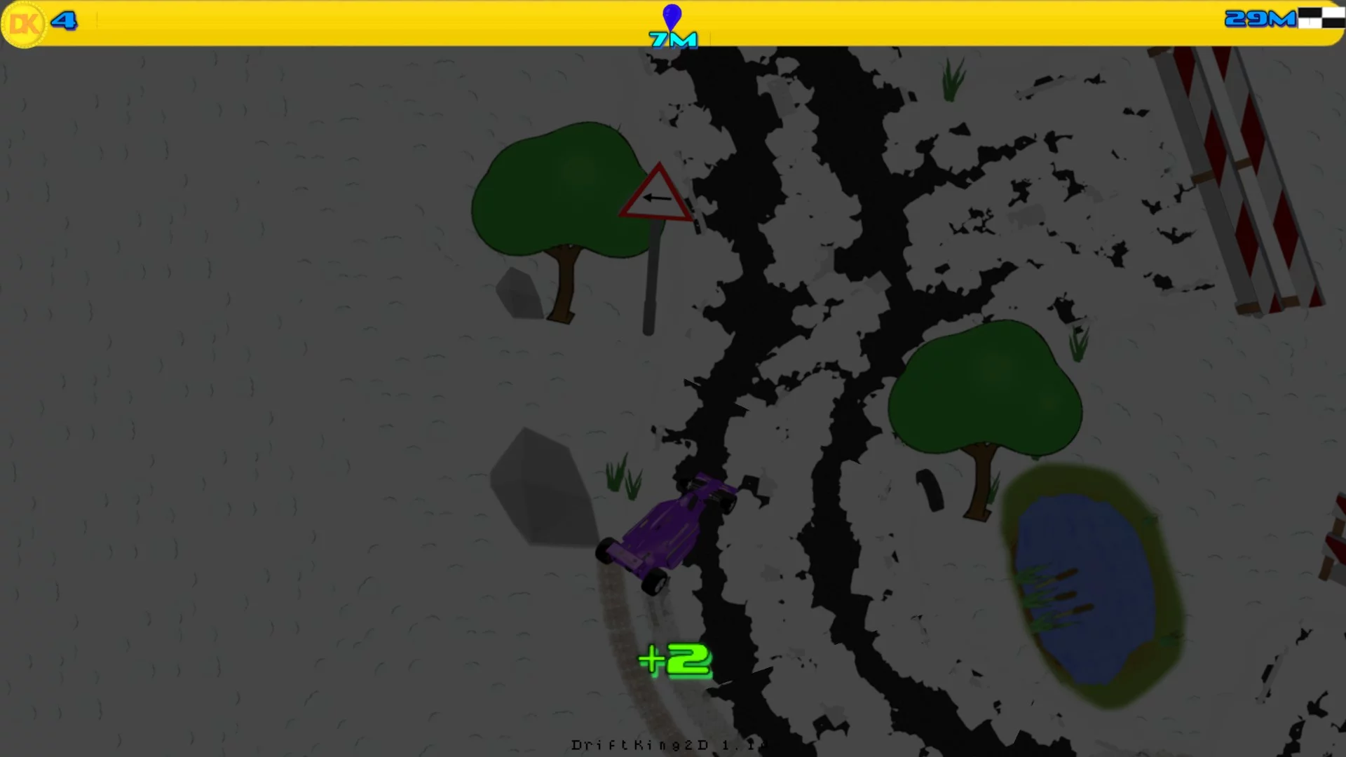 Изображение игры: DriftKing 2D