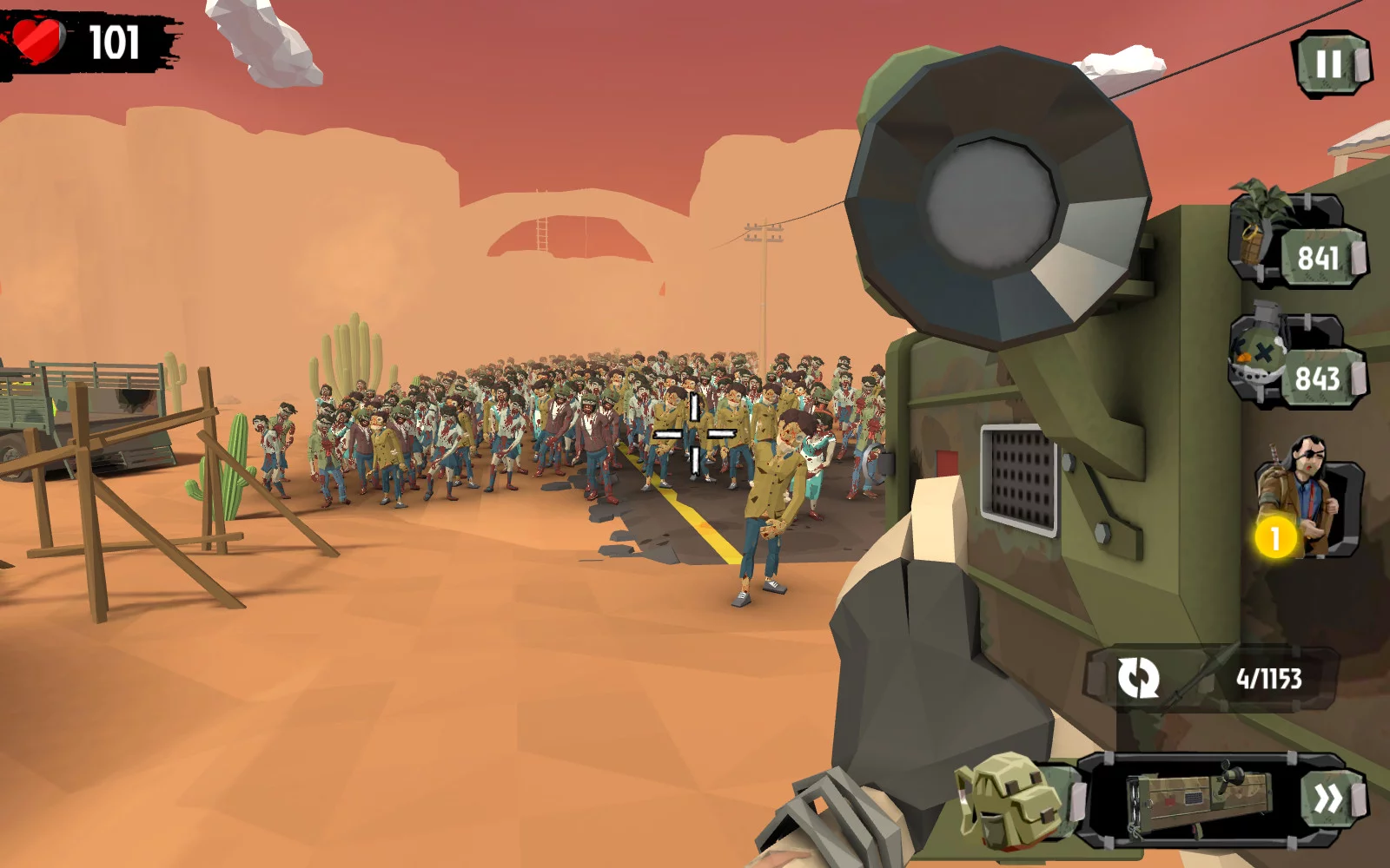 Изображение игры: Walking Zombie 2