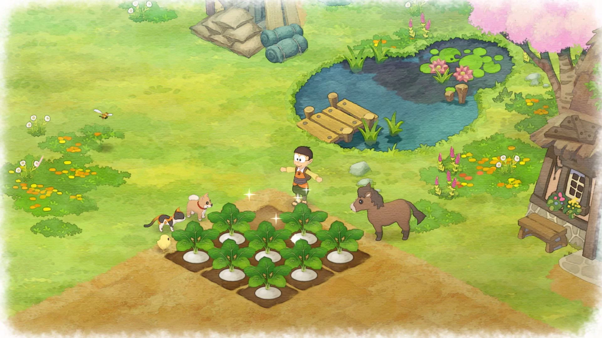 Изображение игры: DORAEMON  STORY OF SEASONS