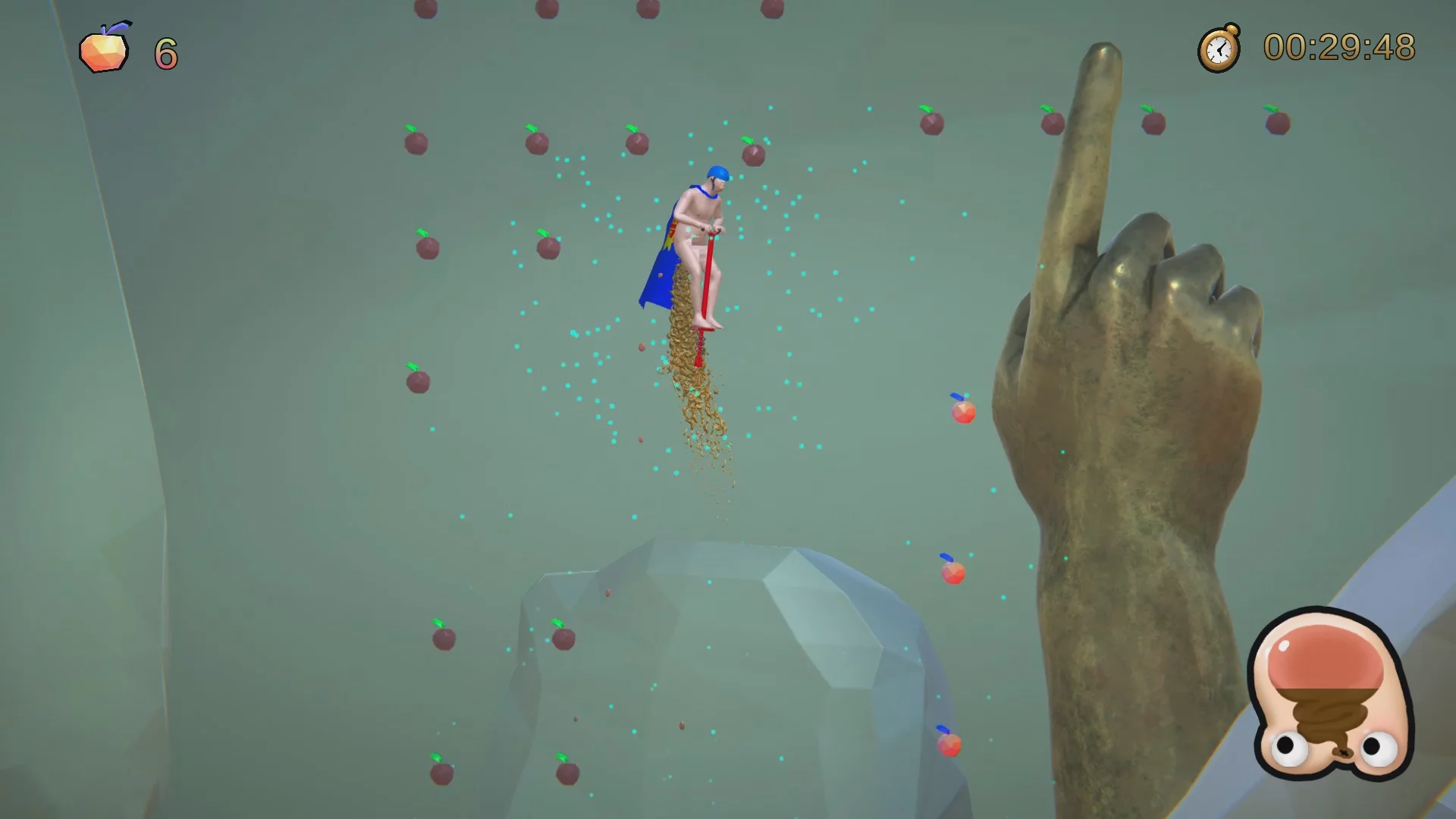 Изображение игры: 🚀 Human Rocket Person