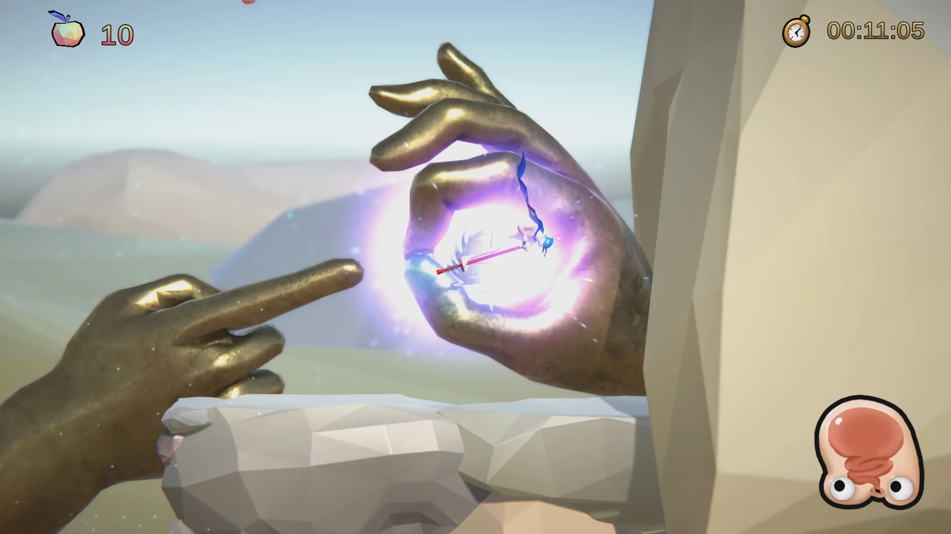 Изображение игры: 🚀 Human Rocket Person