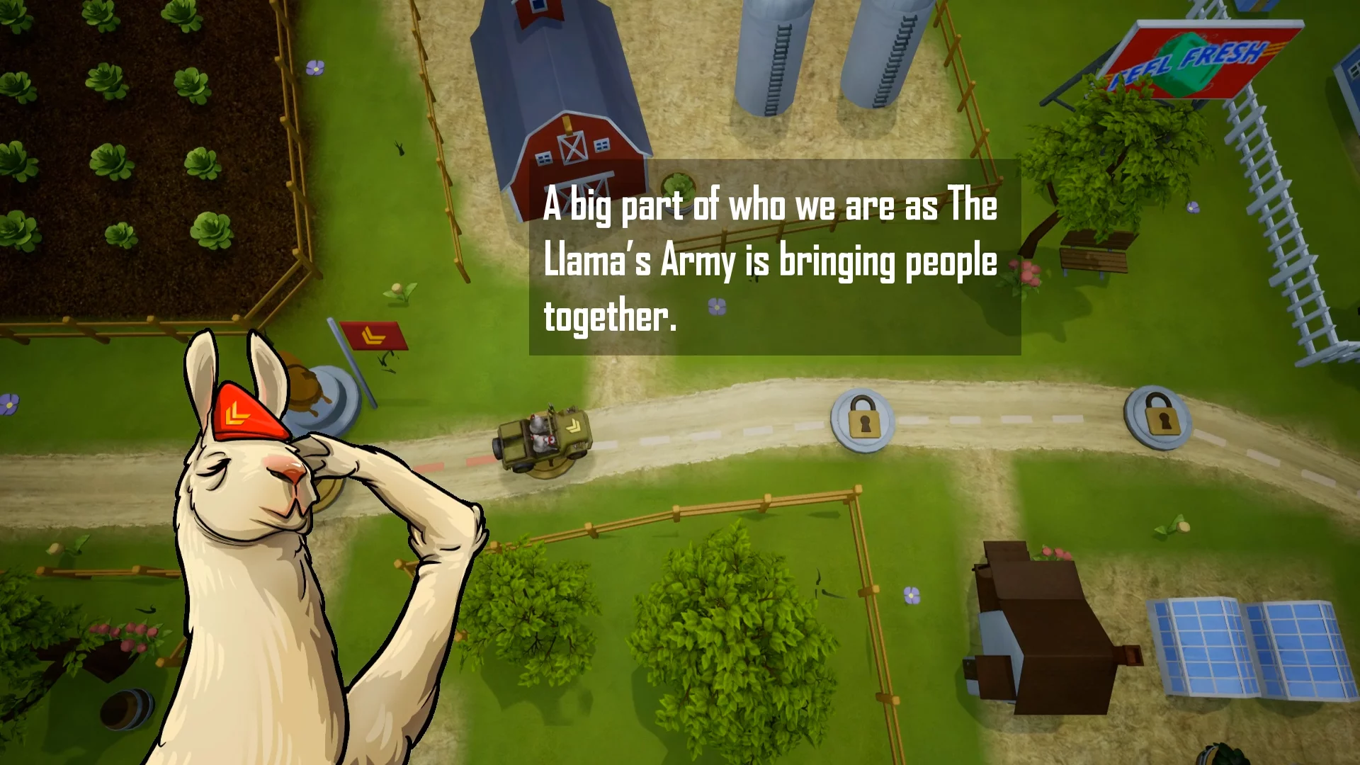 Изображение игры: Propaganda Llama