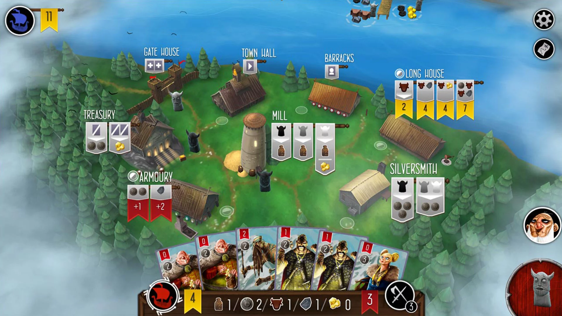 Изображение игры: Raiders of the North Sea