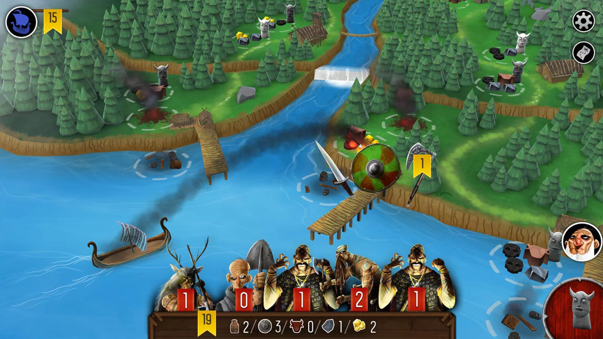 Изображение игры: Raiders of the North Sea