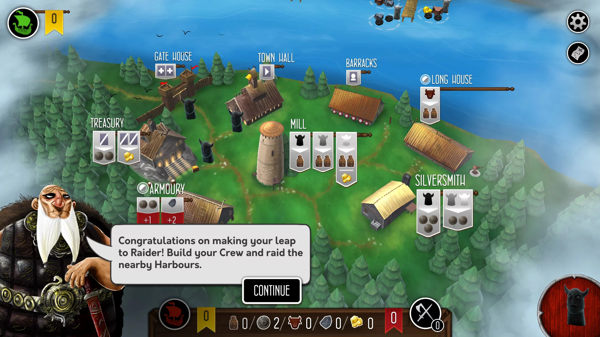 Изображение игры: Raiders of the North Sea