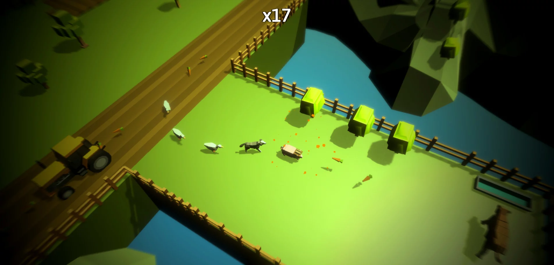 Изображение игры: Piggy Chase