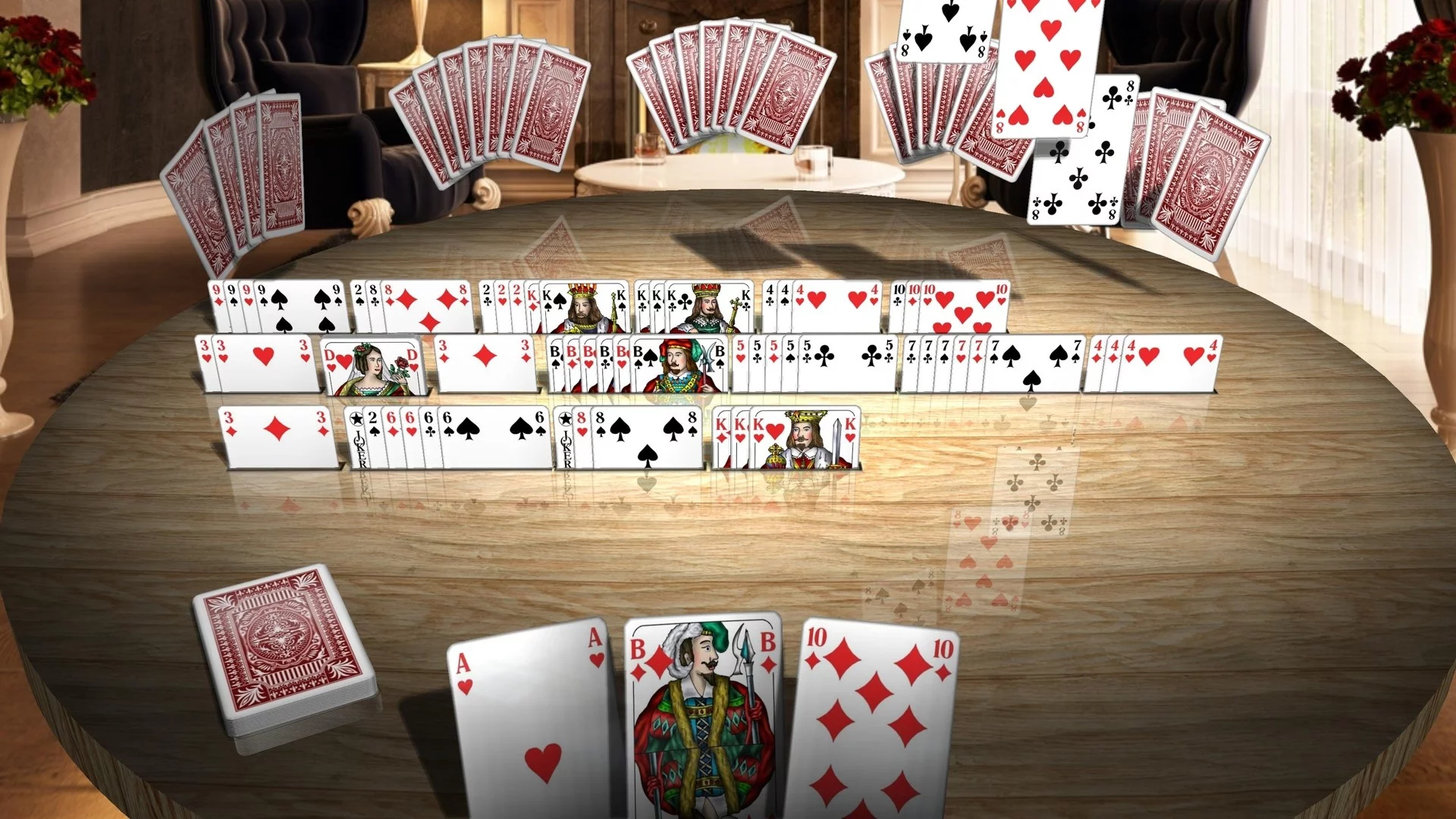 Изображение игры: Canasta 3D Premium
