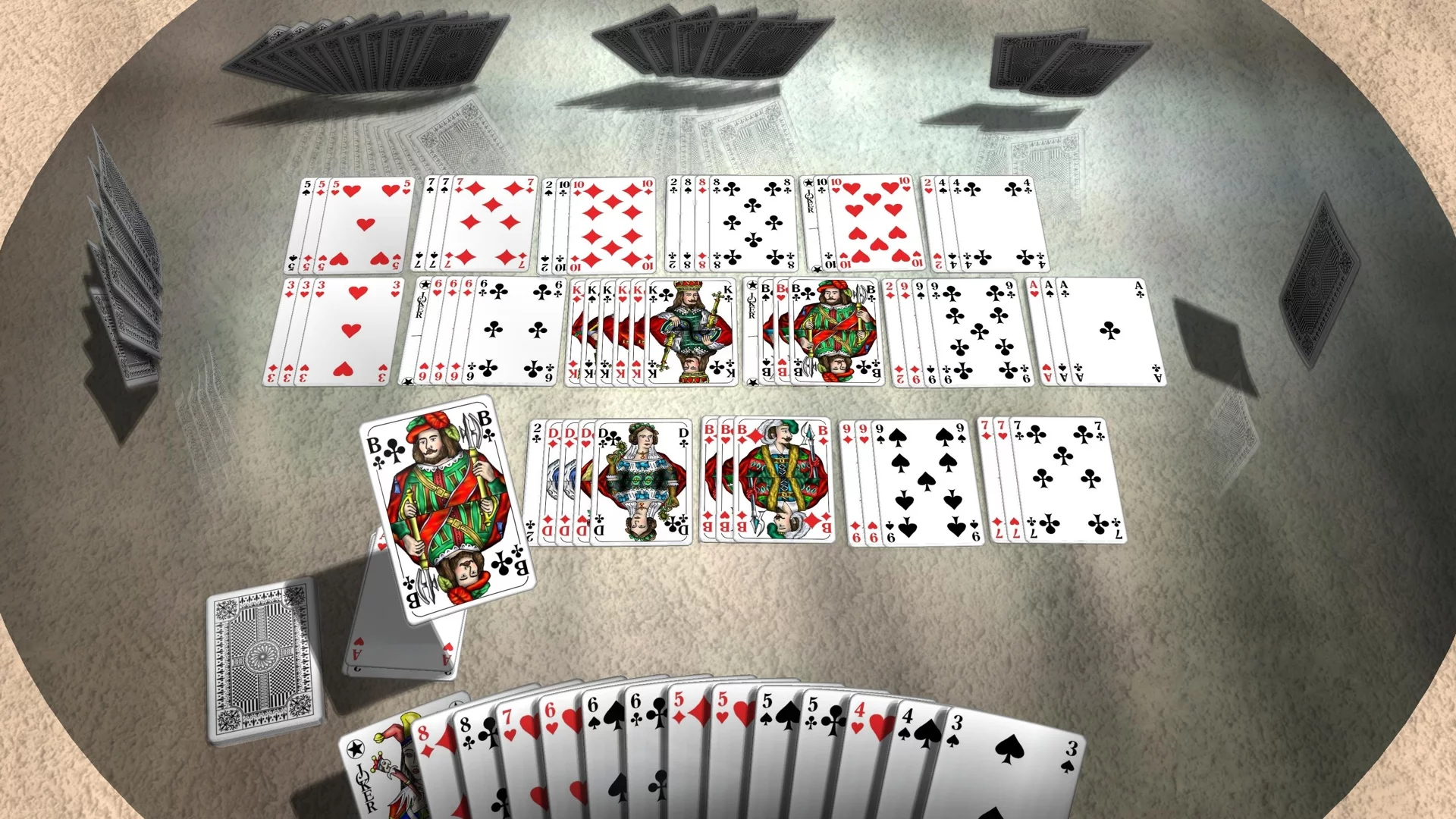 Изображение игры: Canasta 3D Premium
