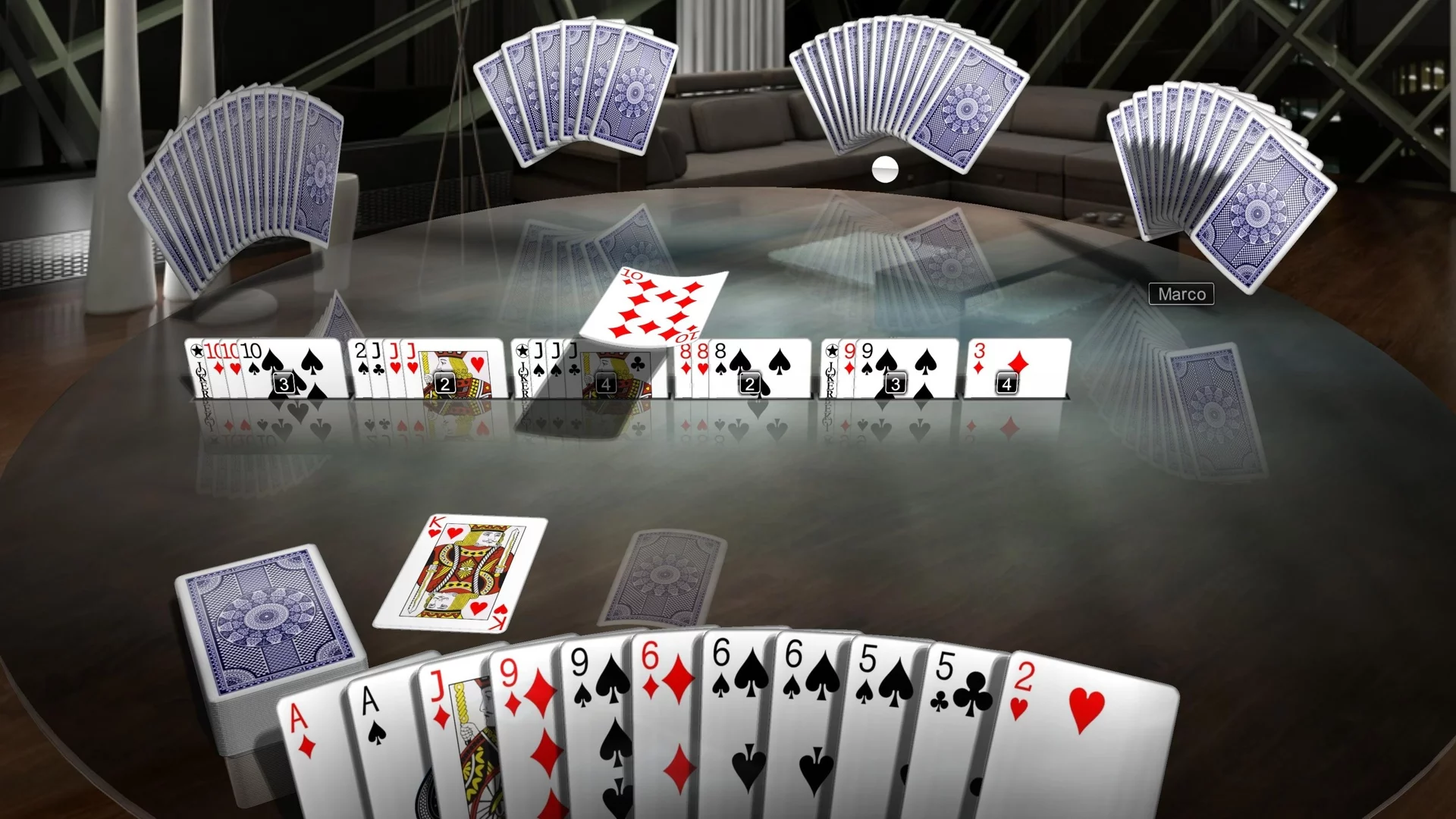 Изображение игры: Canasta 3D Premium