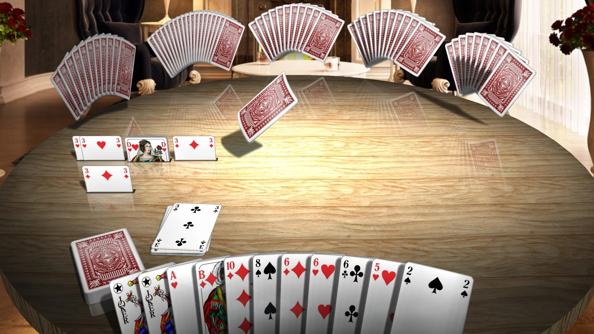 Изображение игры: Canasta 3D Premium