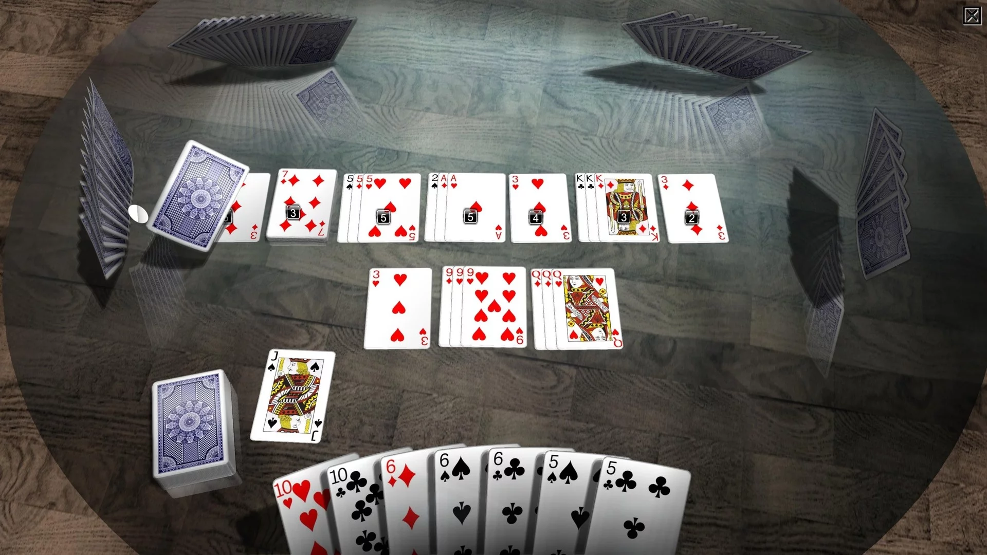 Изображение игры: Canasta 3D Premium