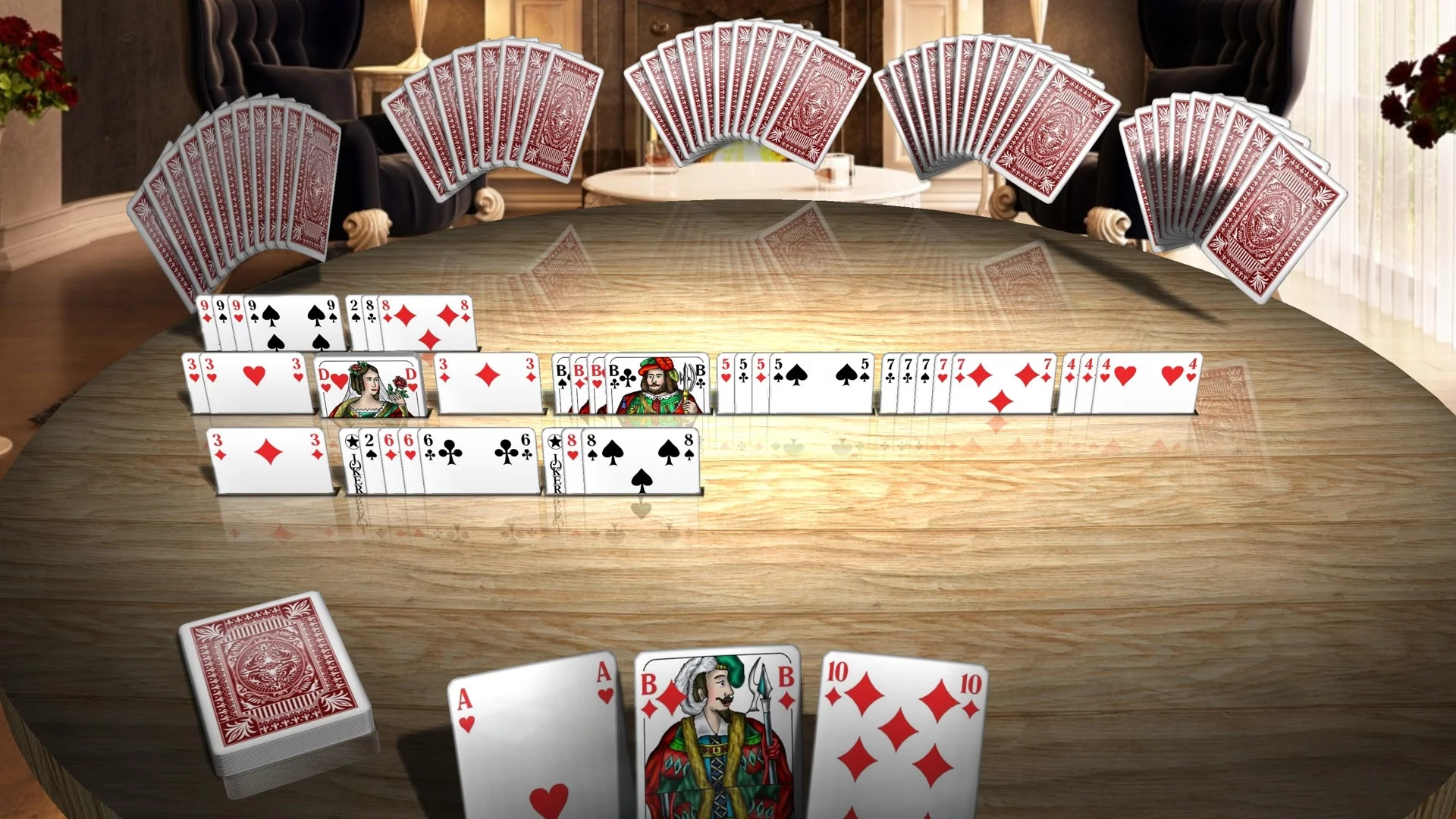 Изображение игры: Canasta 3D Premium