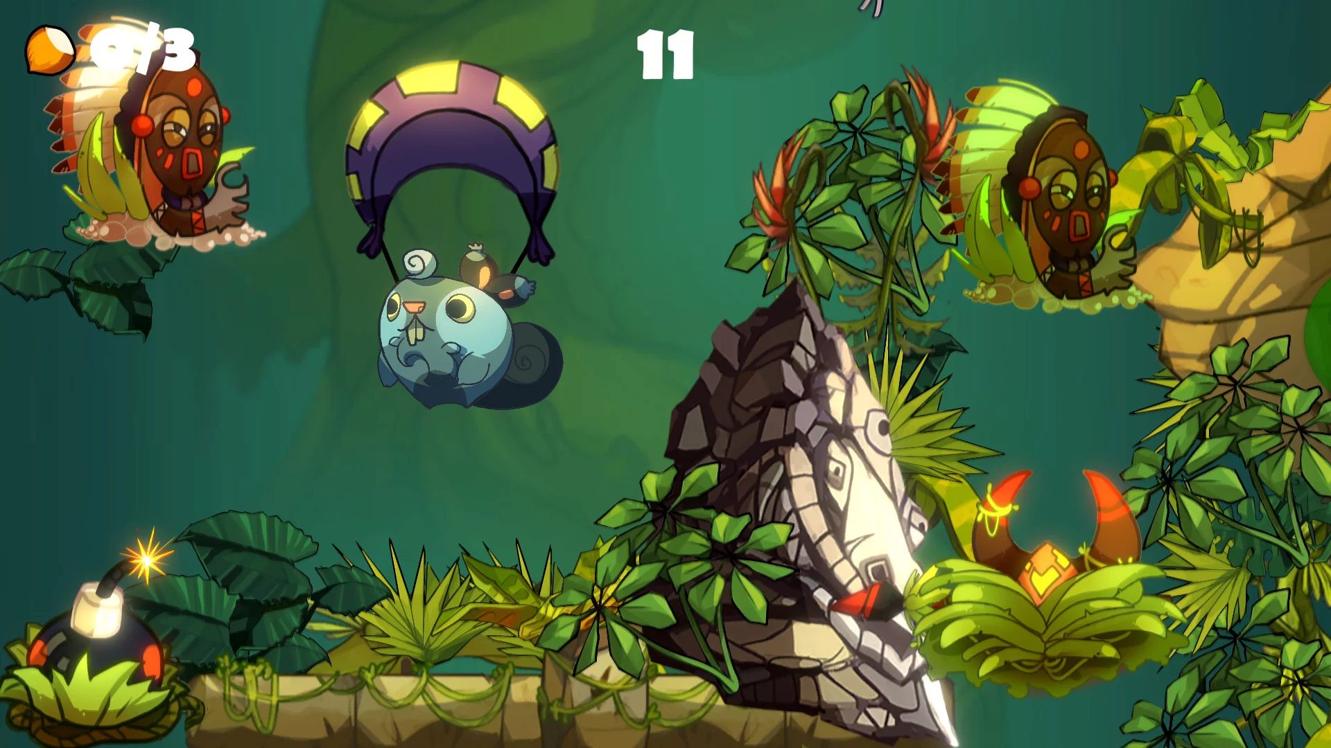 Изображение игры: Zquirrels Jump