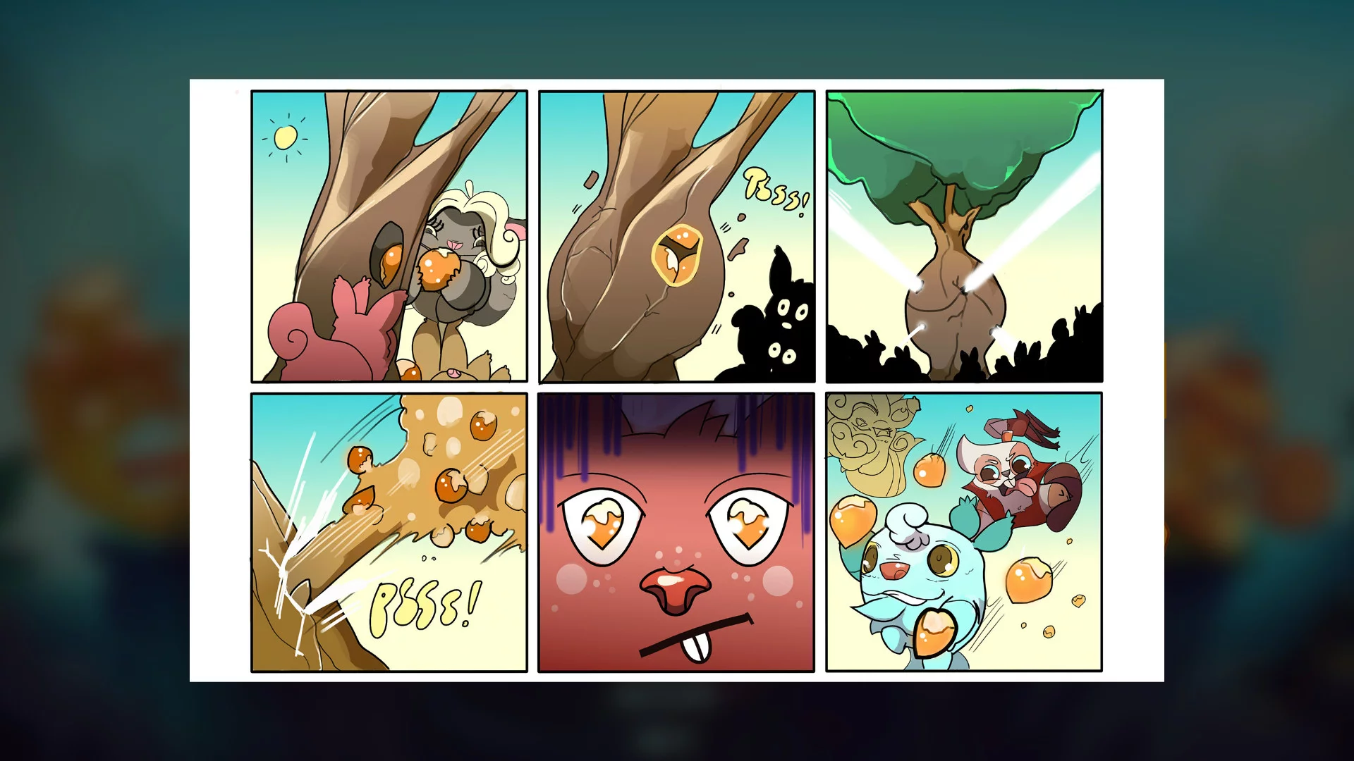 Изображение игры: Zquirrels Jump
