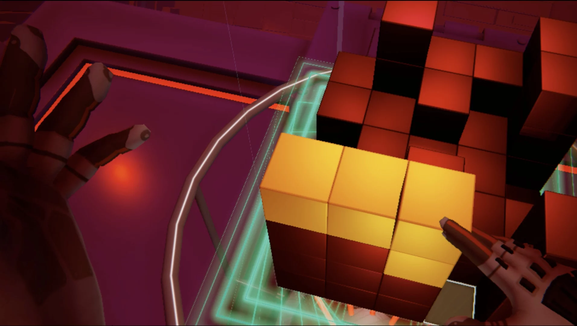 Изображение игры: Beat Blocks VR