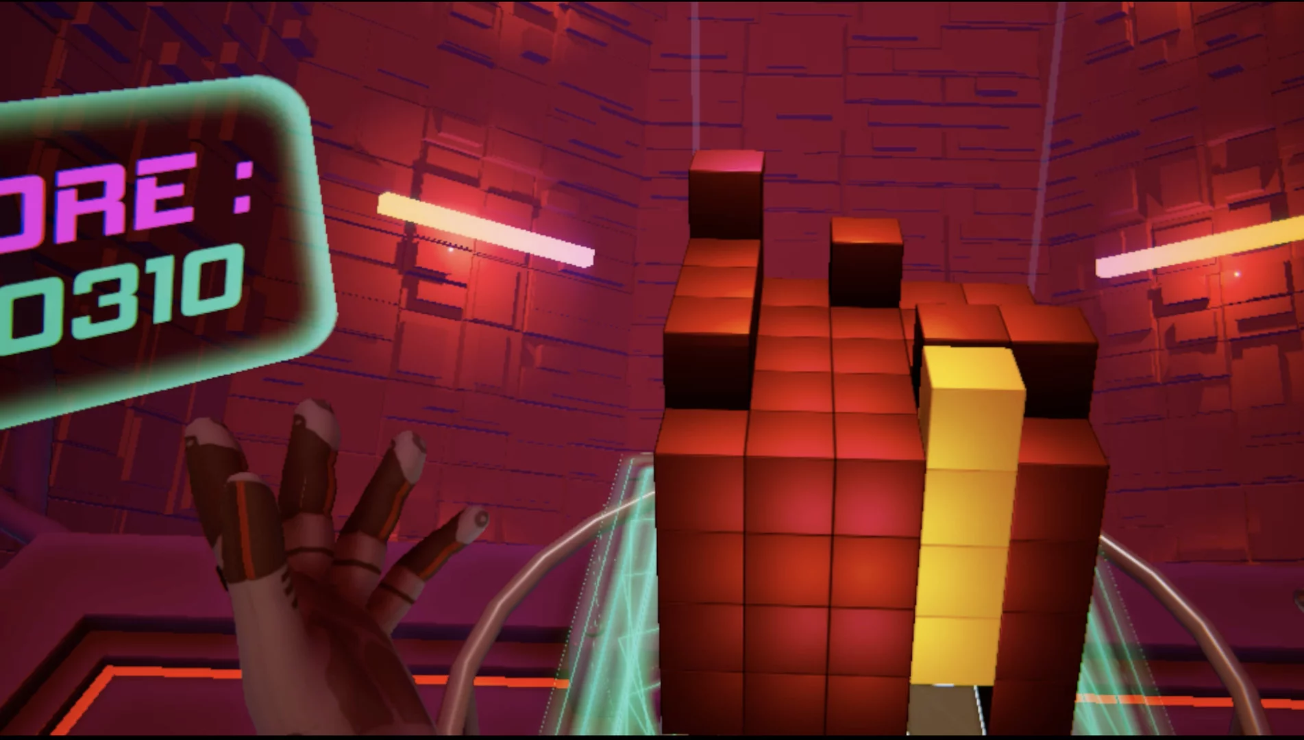 Изображение игры: Beat Blocks VR