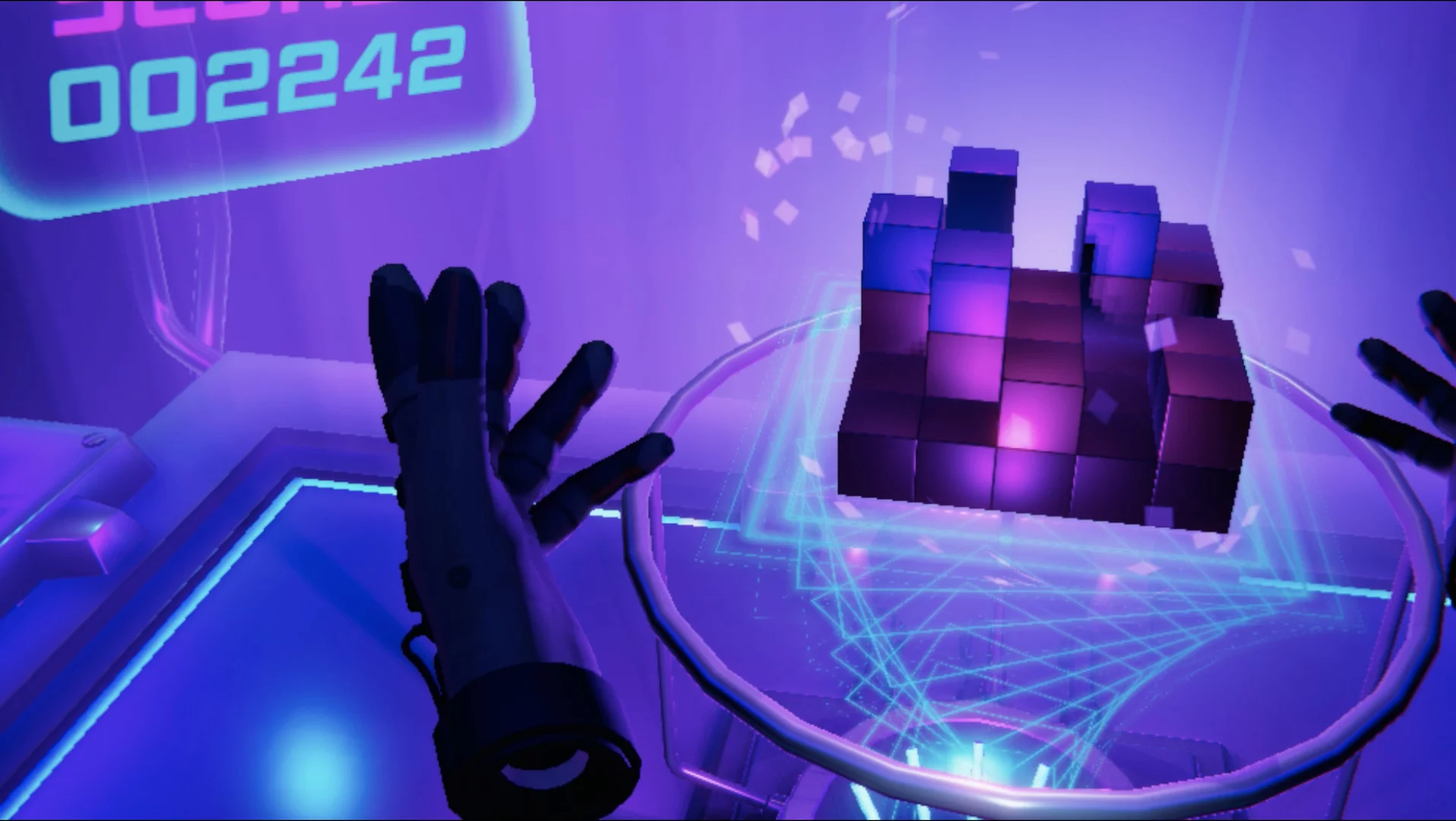 Изображение игры: Beat Blocks VR