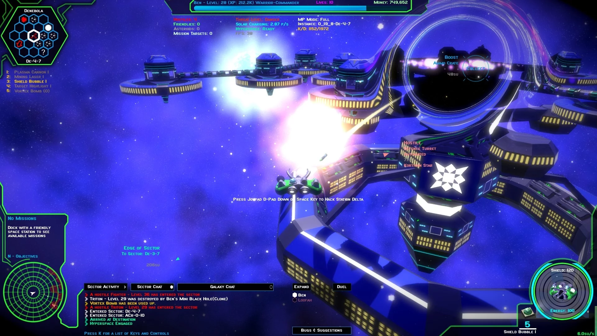 Изображение игры: Starfighter: Infinity