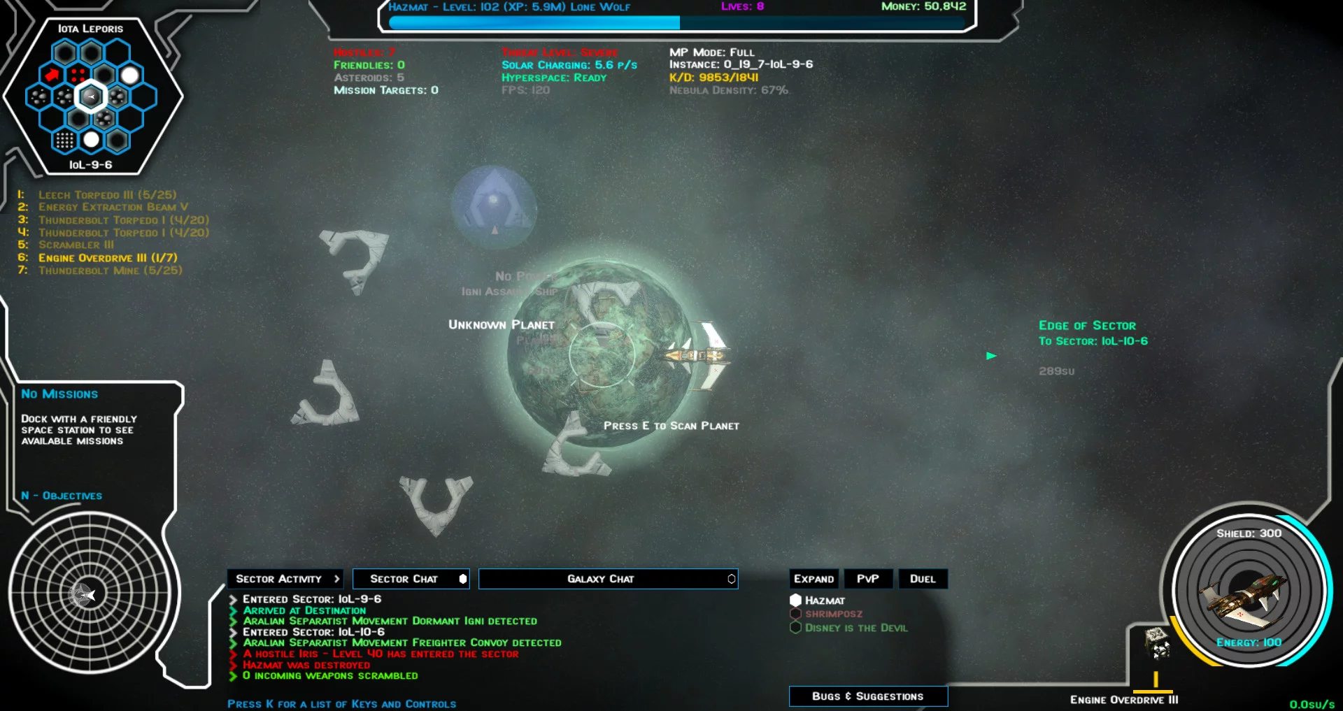 Изображение игры: Starfighter: Infinity