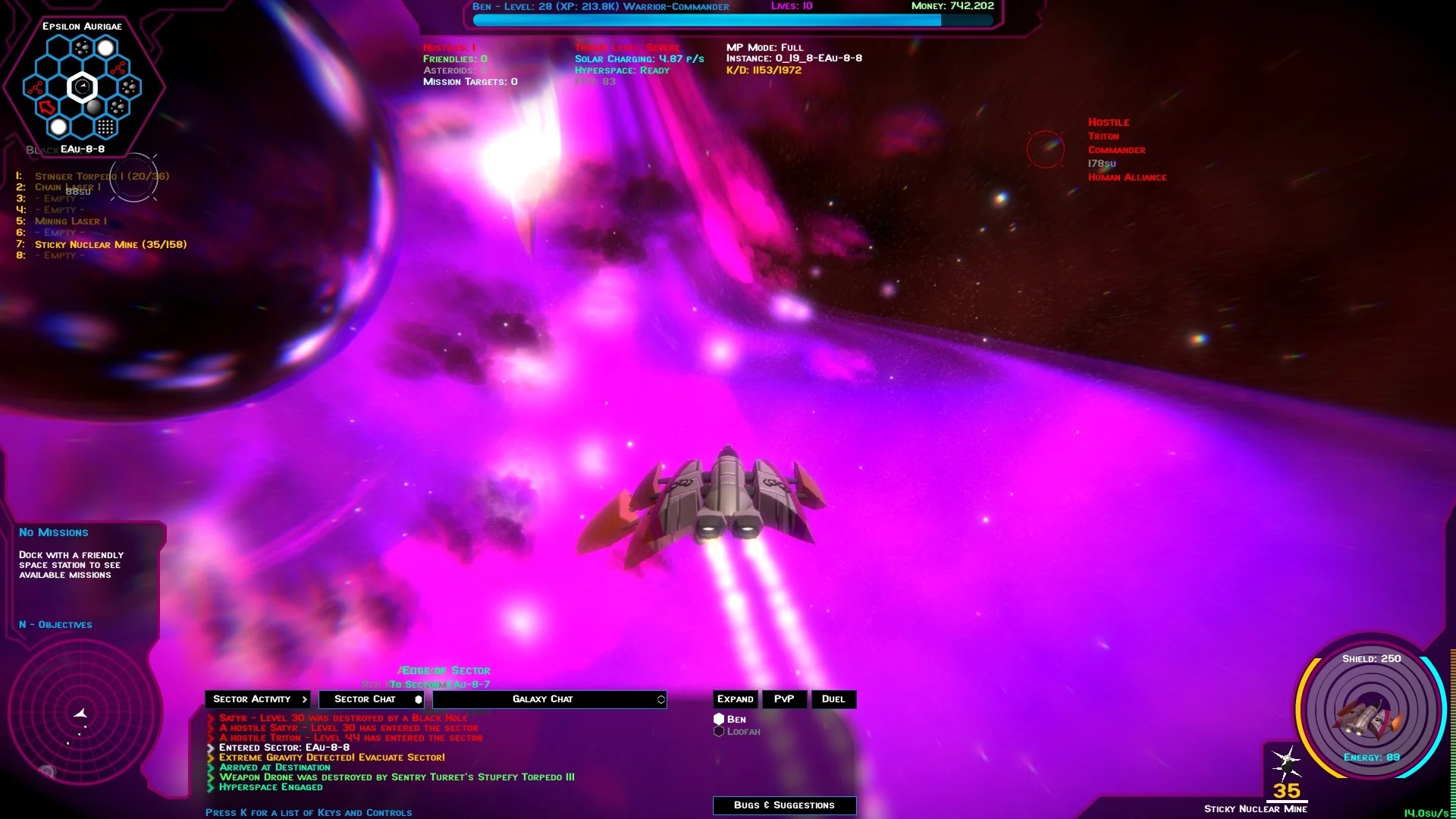 Изображение игры: Starfighter: Infinity