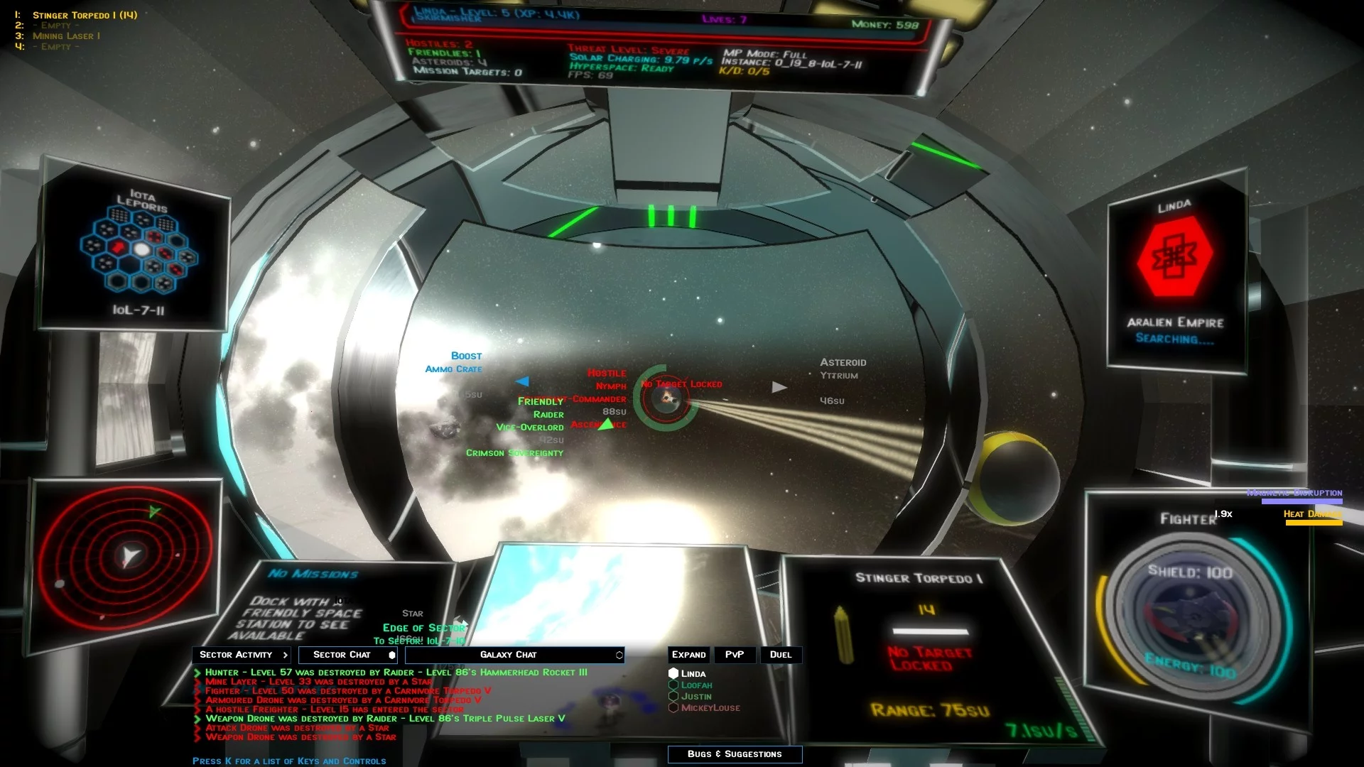 Изображение игры: Starfighter: Infinity