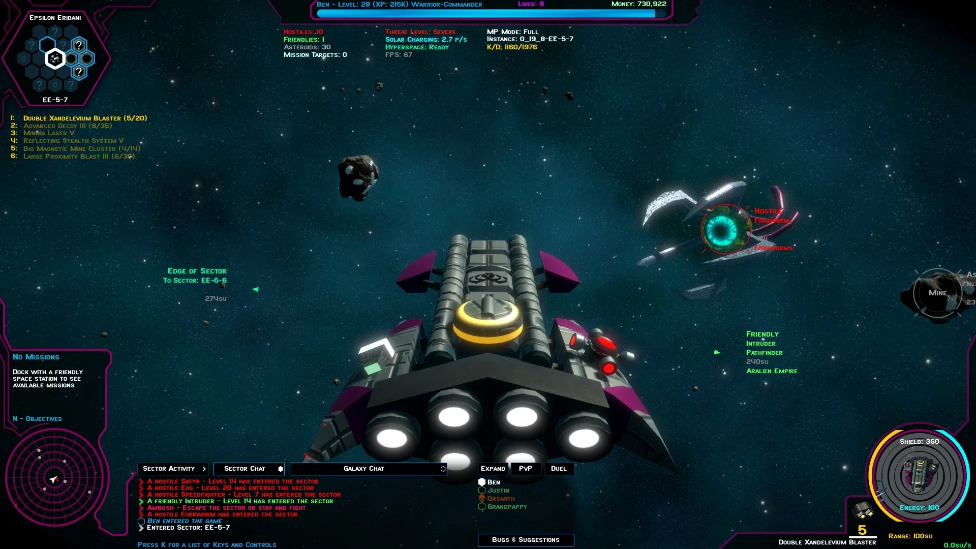 Изображение игры: Starfighter: Infinity