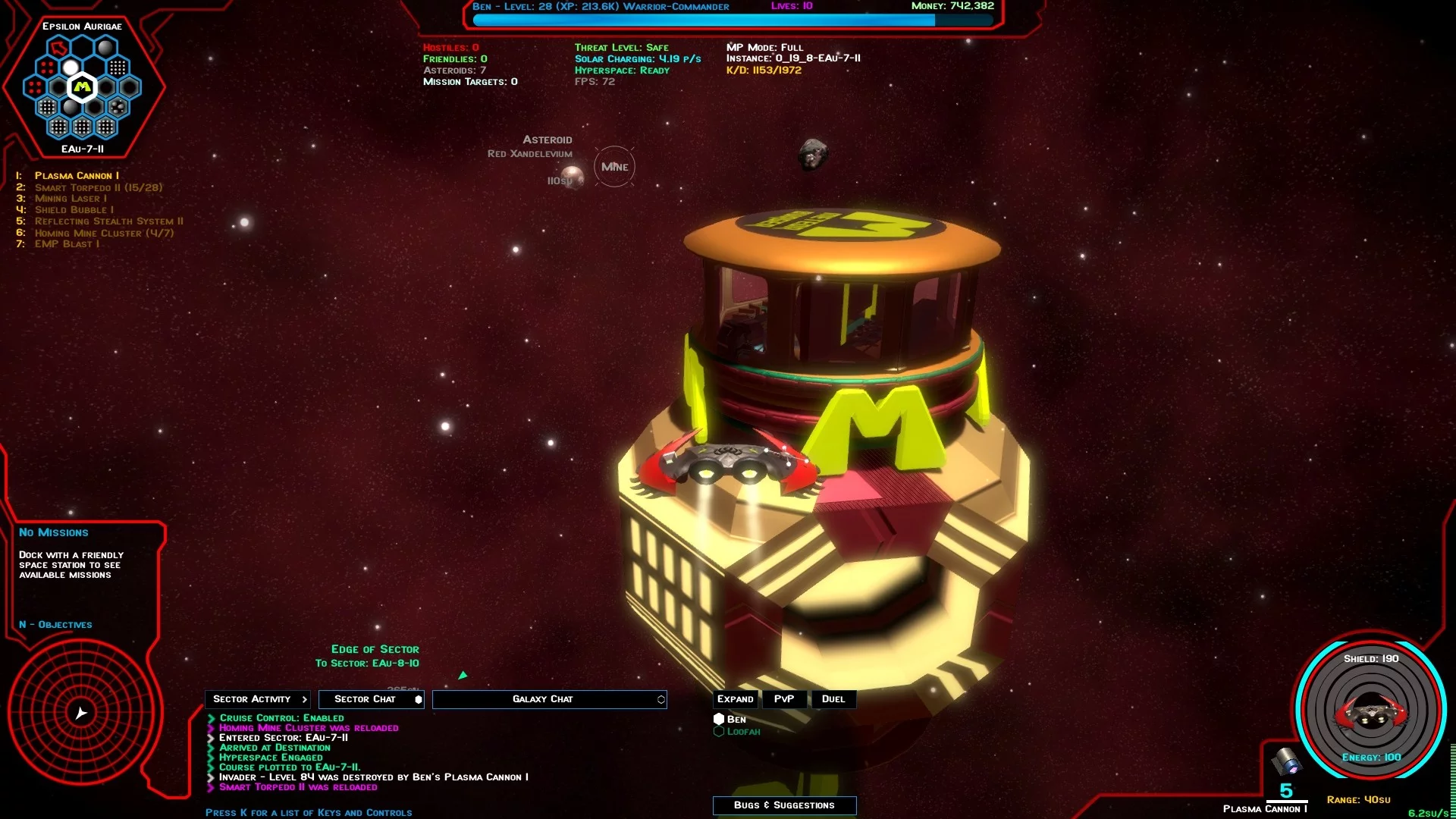 Изображение игры: Starfighter: Infinity