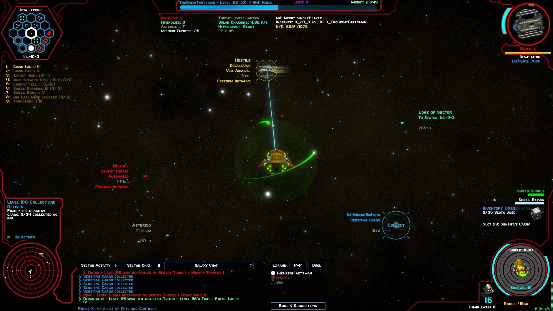 Изображение игры: Starfighter: Infinity
